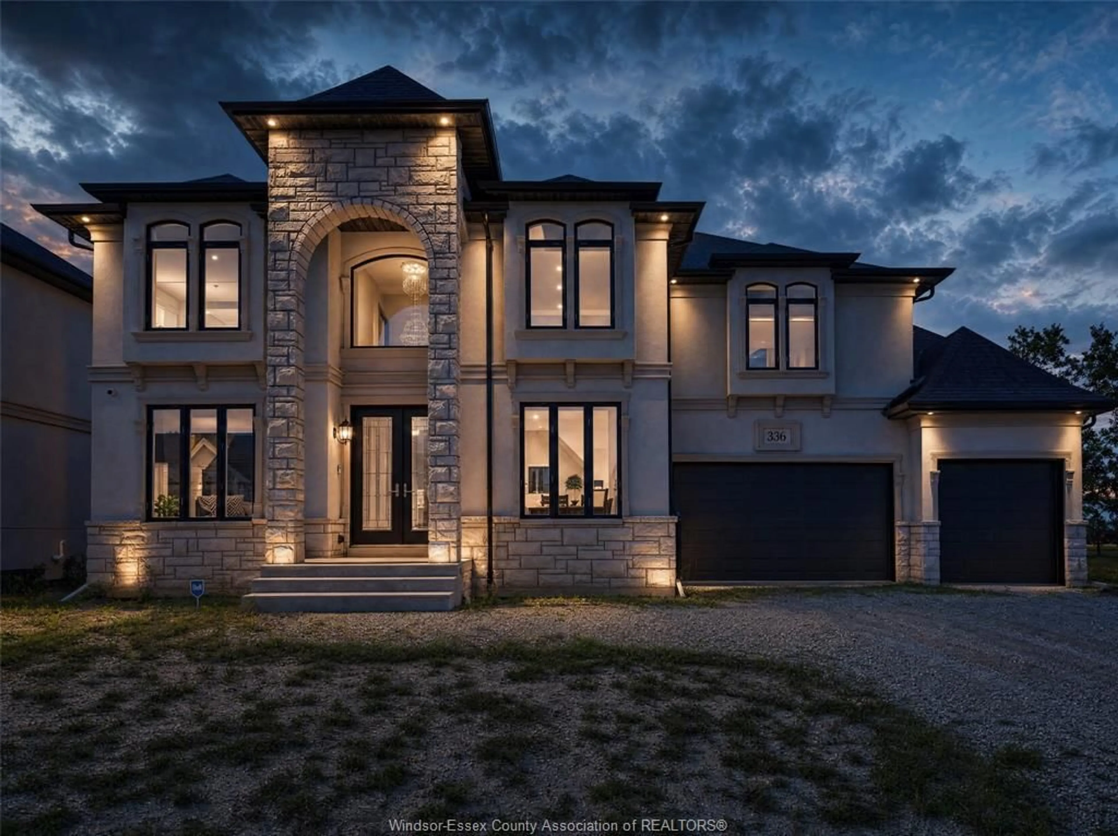 Home with brick exterior material, street for 336 BENSON Crt, Amherstburg Ontario N9V 0A8
