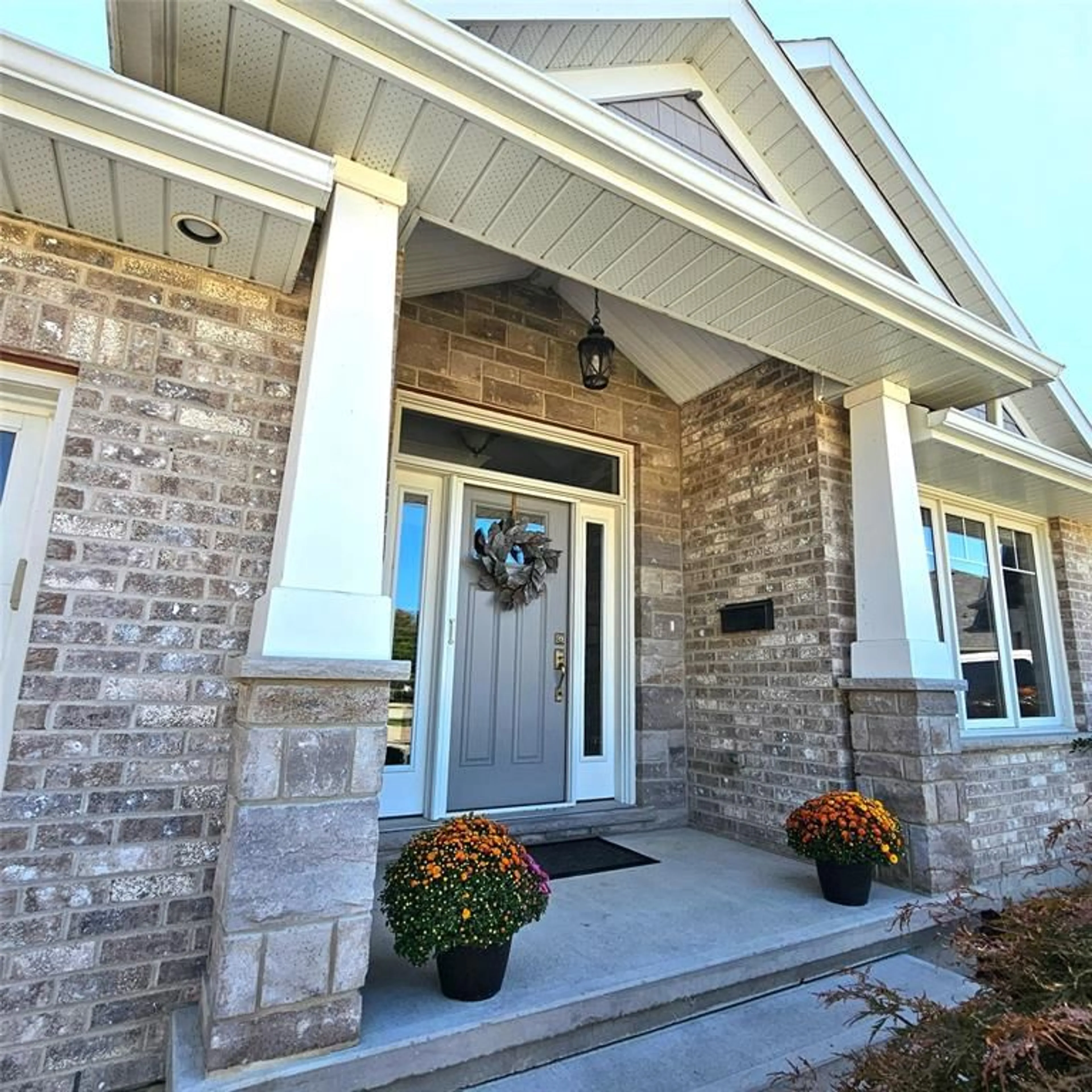Home with brick exterior material, street for 142 Madison D'Andrea Ave, Sarnia Ontario N7S 6L9