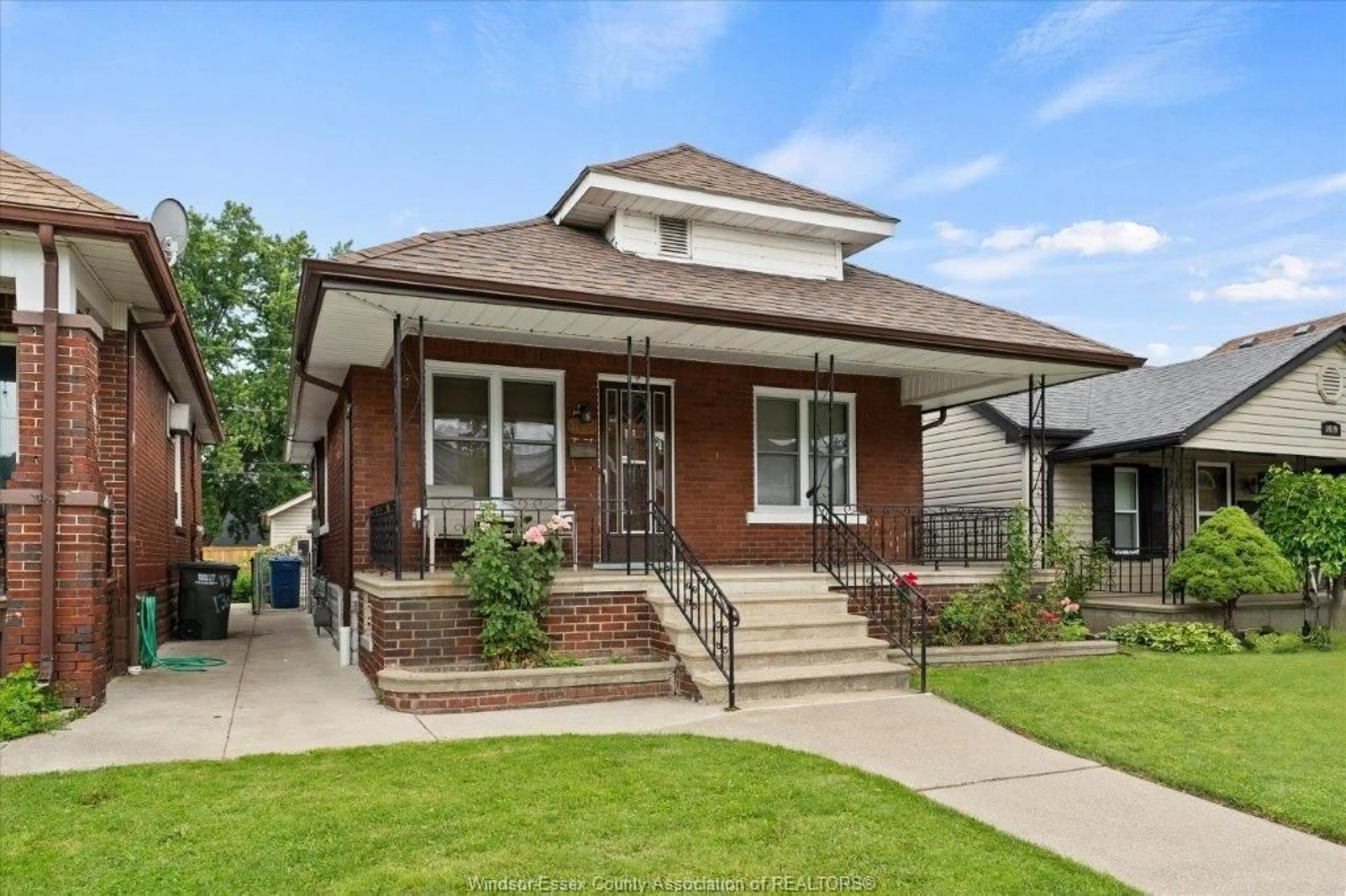 Home with brick exterior material, street for 1663 ELSMERE, Windsor Ontario N8X 4H5