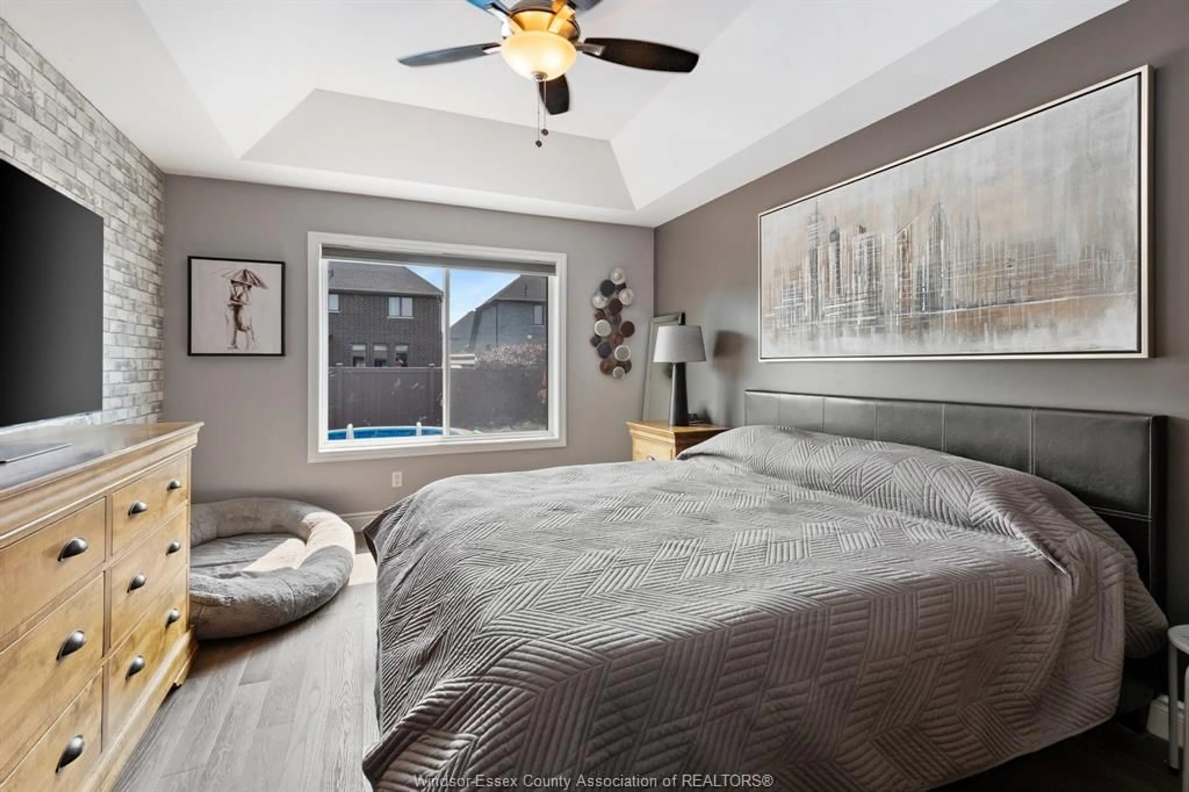 Bedroom with bed, unknown for 255 MAXWELL Cres, Lakeshore Ontario N0R 1A0
