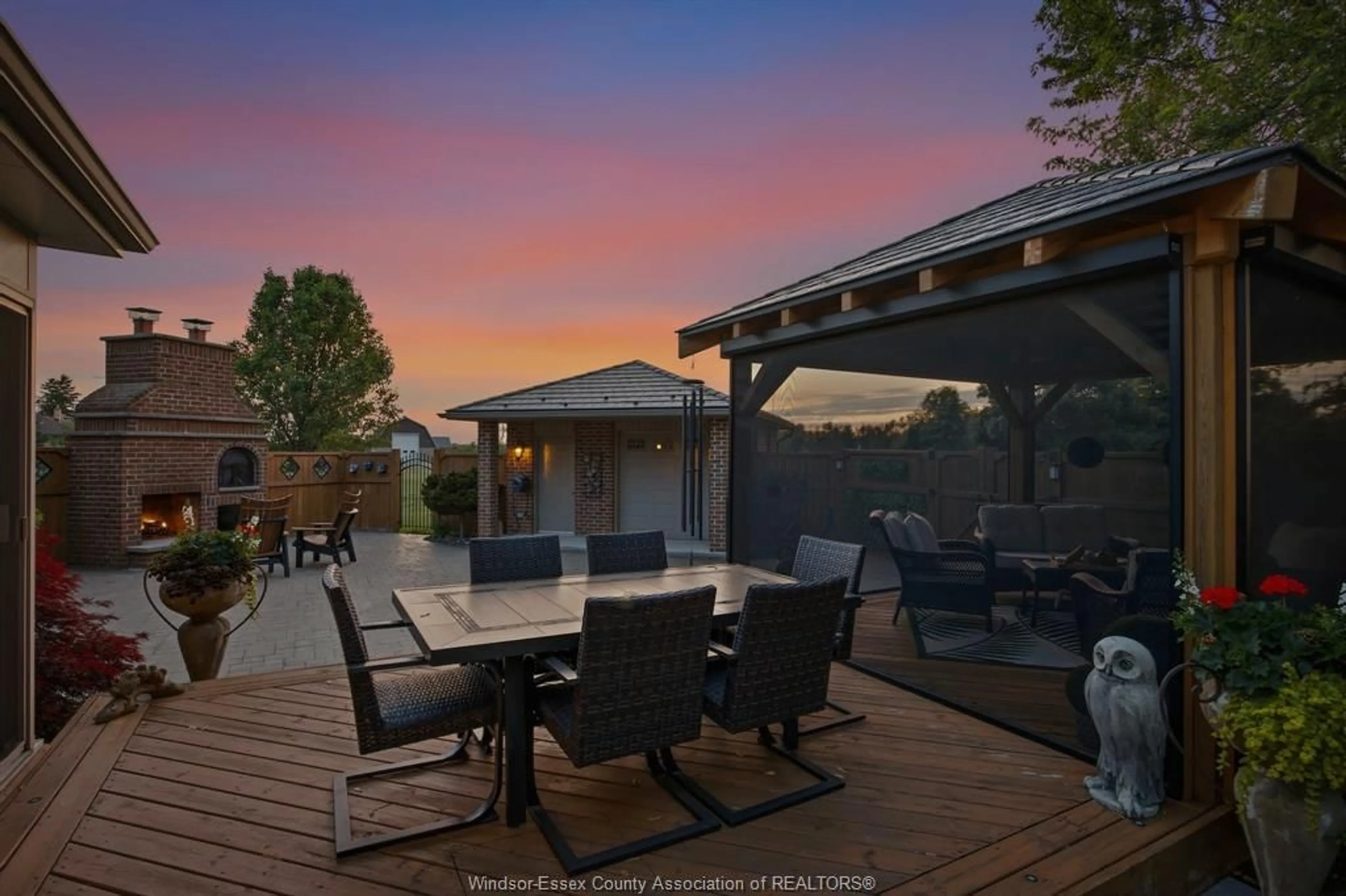 Patio, mountain view for 11108 11TH CONCESSION Rd, Essex Ontario N0R 1J0
