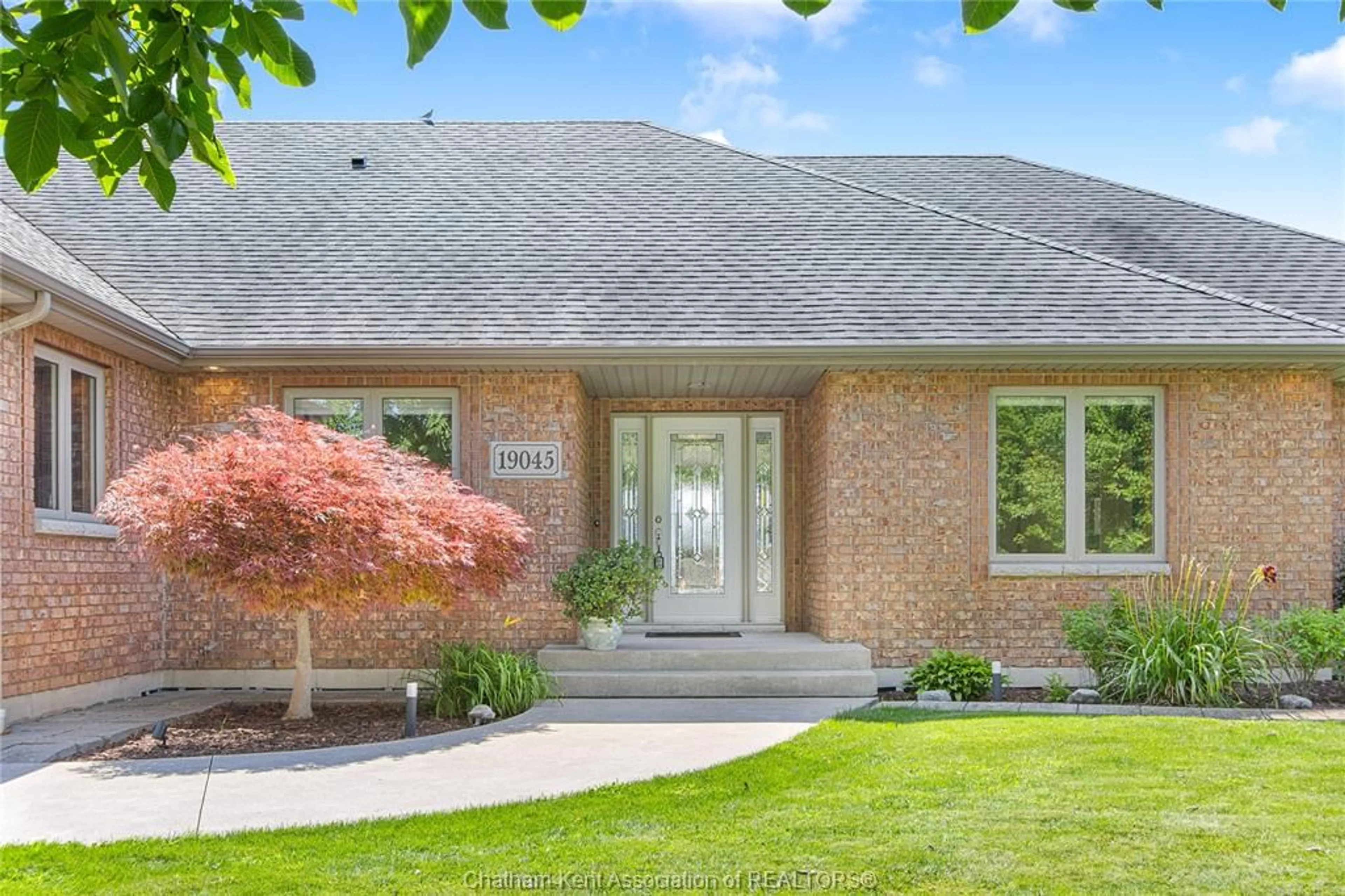 Home with brick exterior material, street for 19045 CREST RIVER Ave, Lighthouse Cove Ontario N0P 2L0