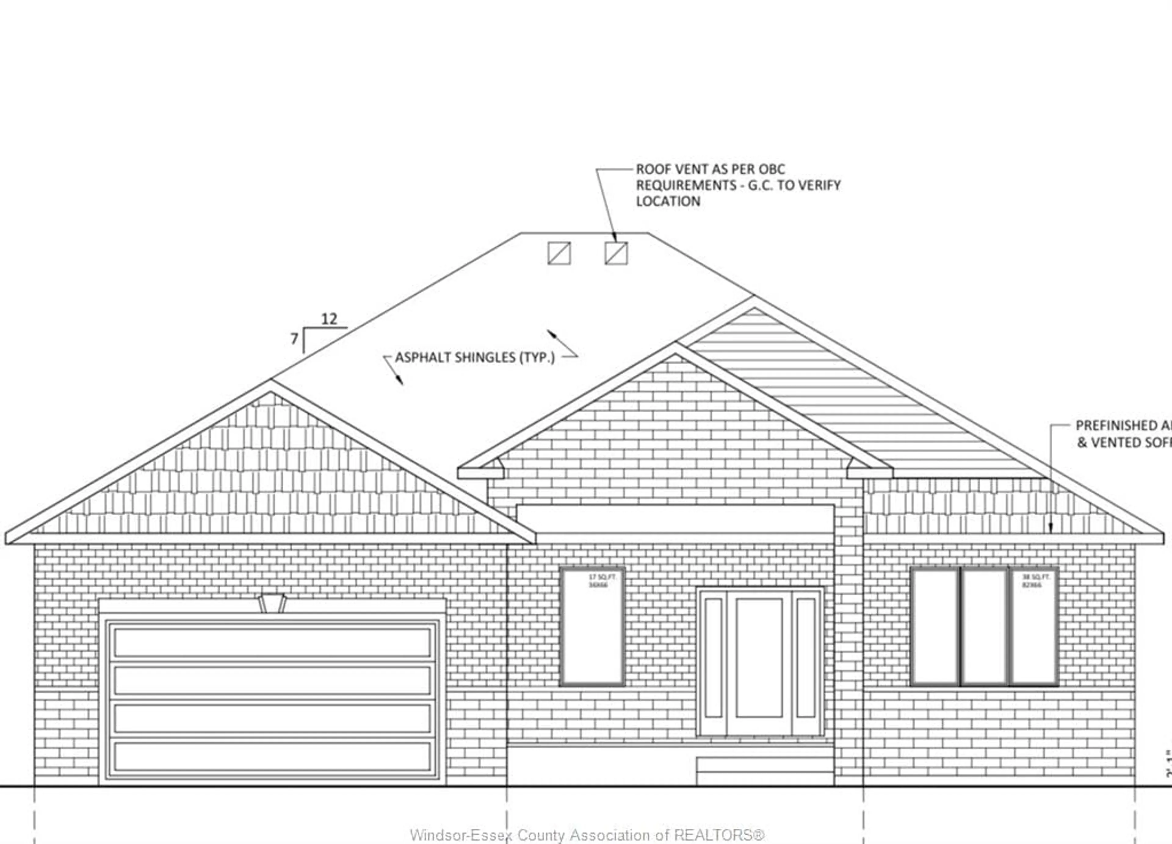 Home with brick exterior material, building for 156 ROSEWOOD Cres, Chatham Ontario N7M 0V4