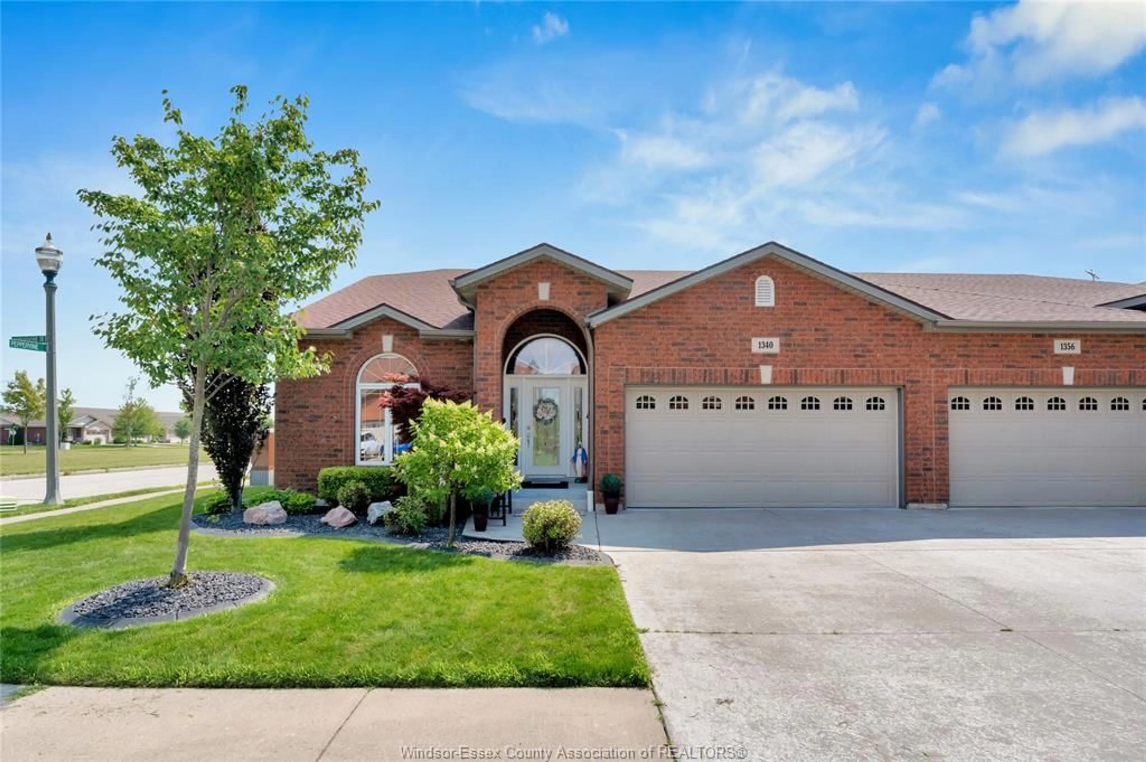 Home with brick exterior material, street for 1340 ASPENSHORE Ave, Windsor Ontario N8P 1Y4