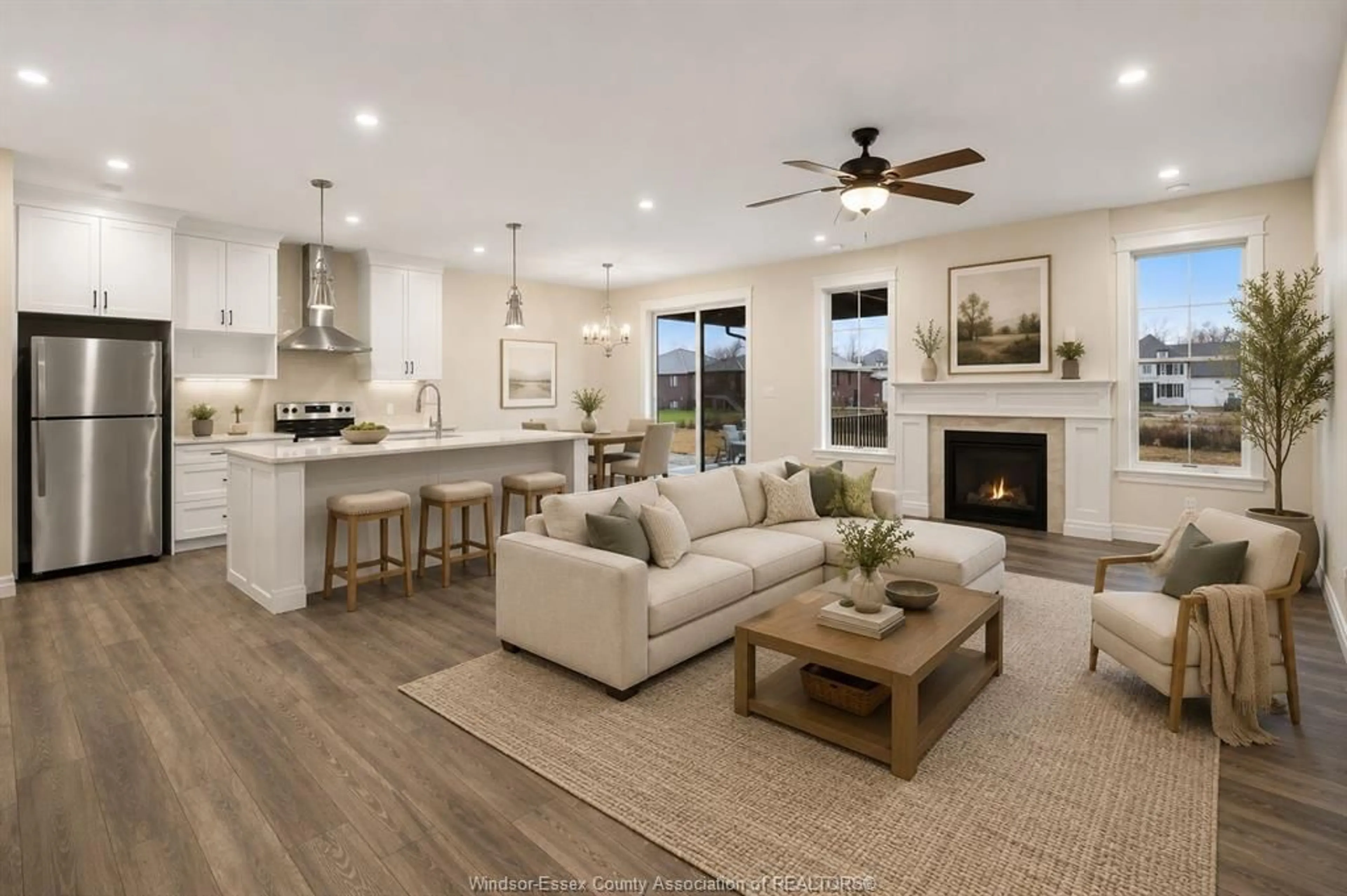 Open concept kitchen, unknown for 53 BELLEVIEW, Kingsville Ontario N0R 1B0