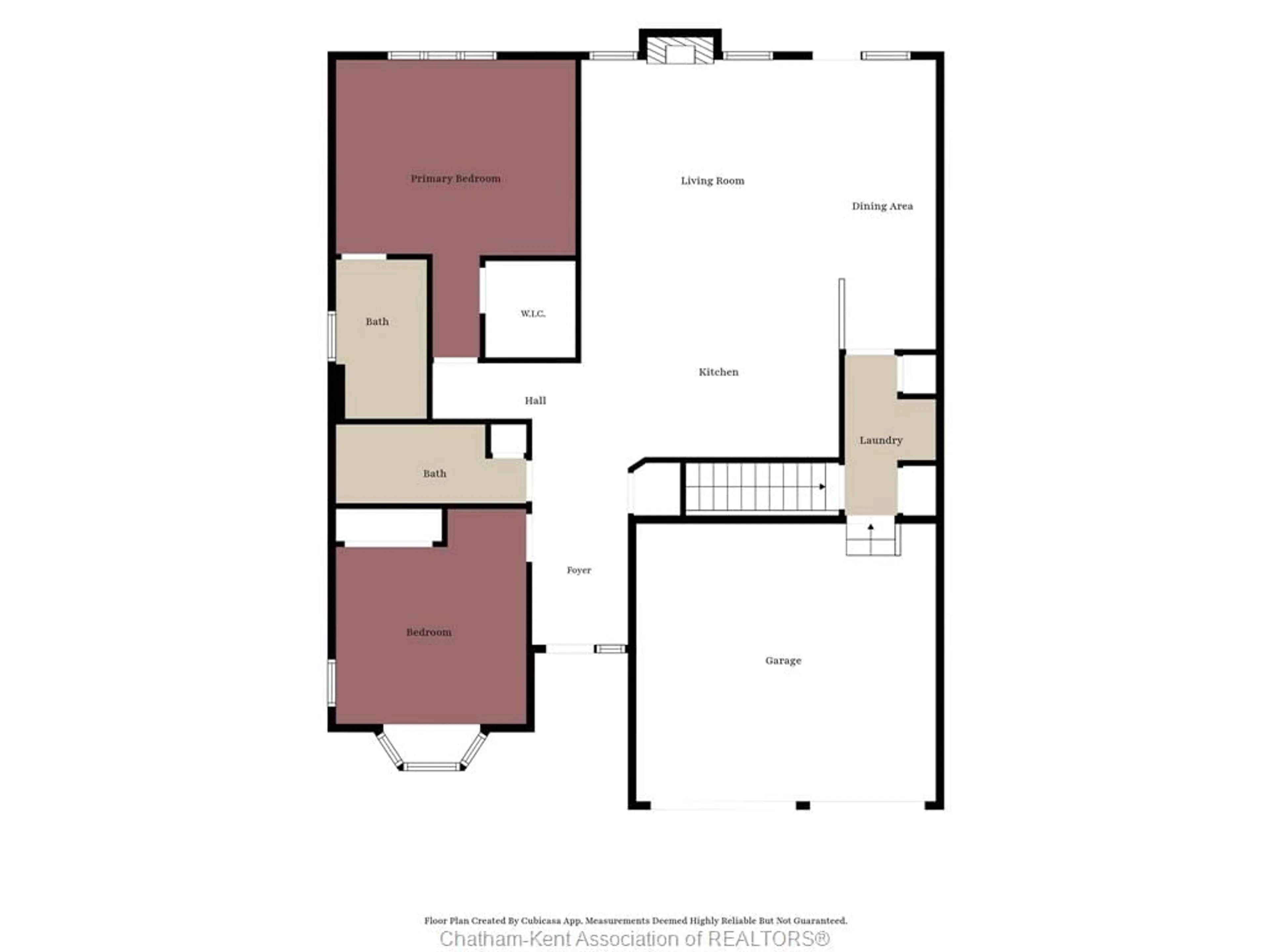 Floor plan for 35 HOME Pl, Chatham Ontario N7L 5P4