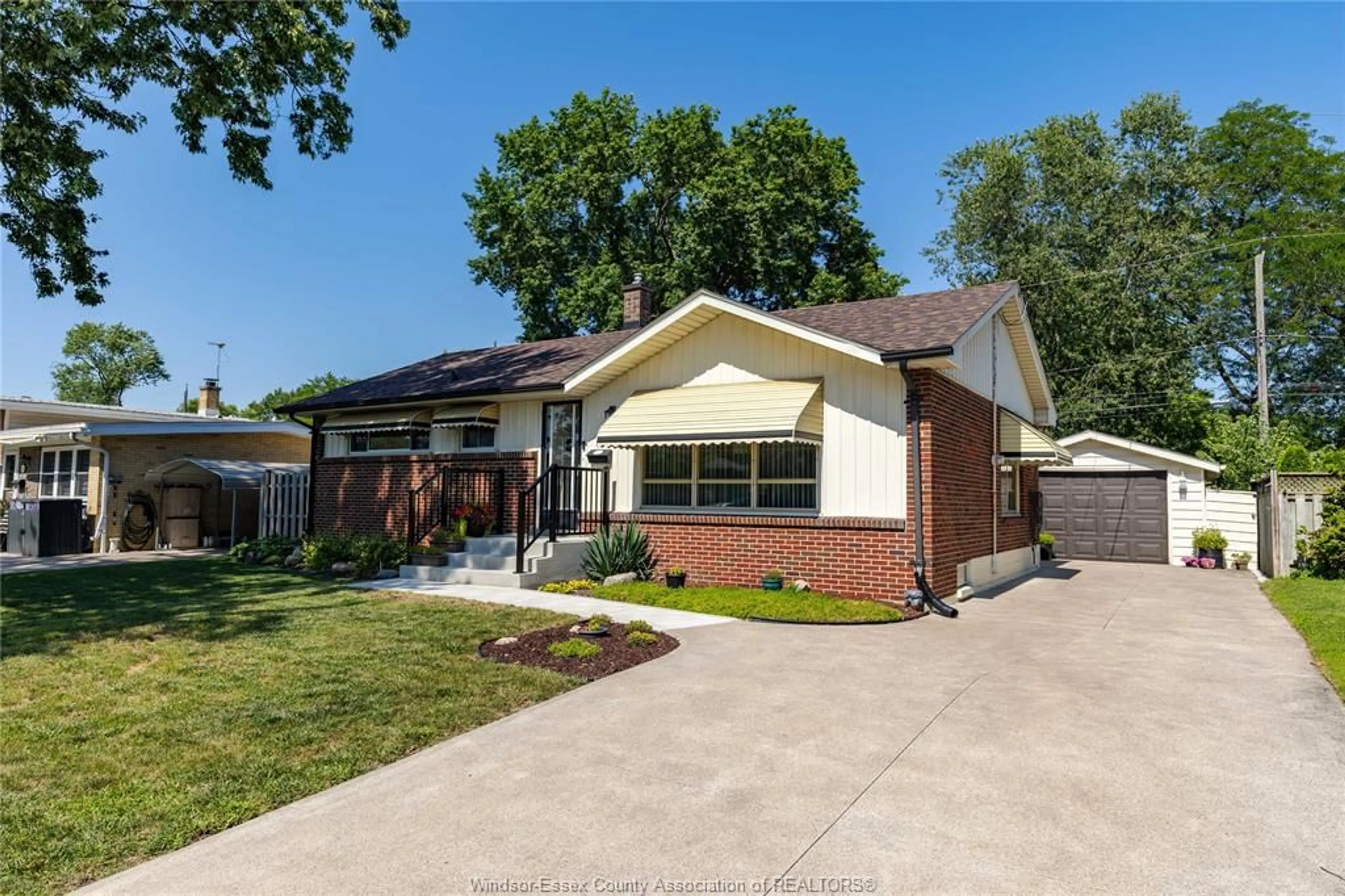 Home with brick exterior material, street for 3640 Charlevoix Ave, Windsor Ontario N9E 3B3