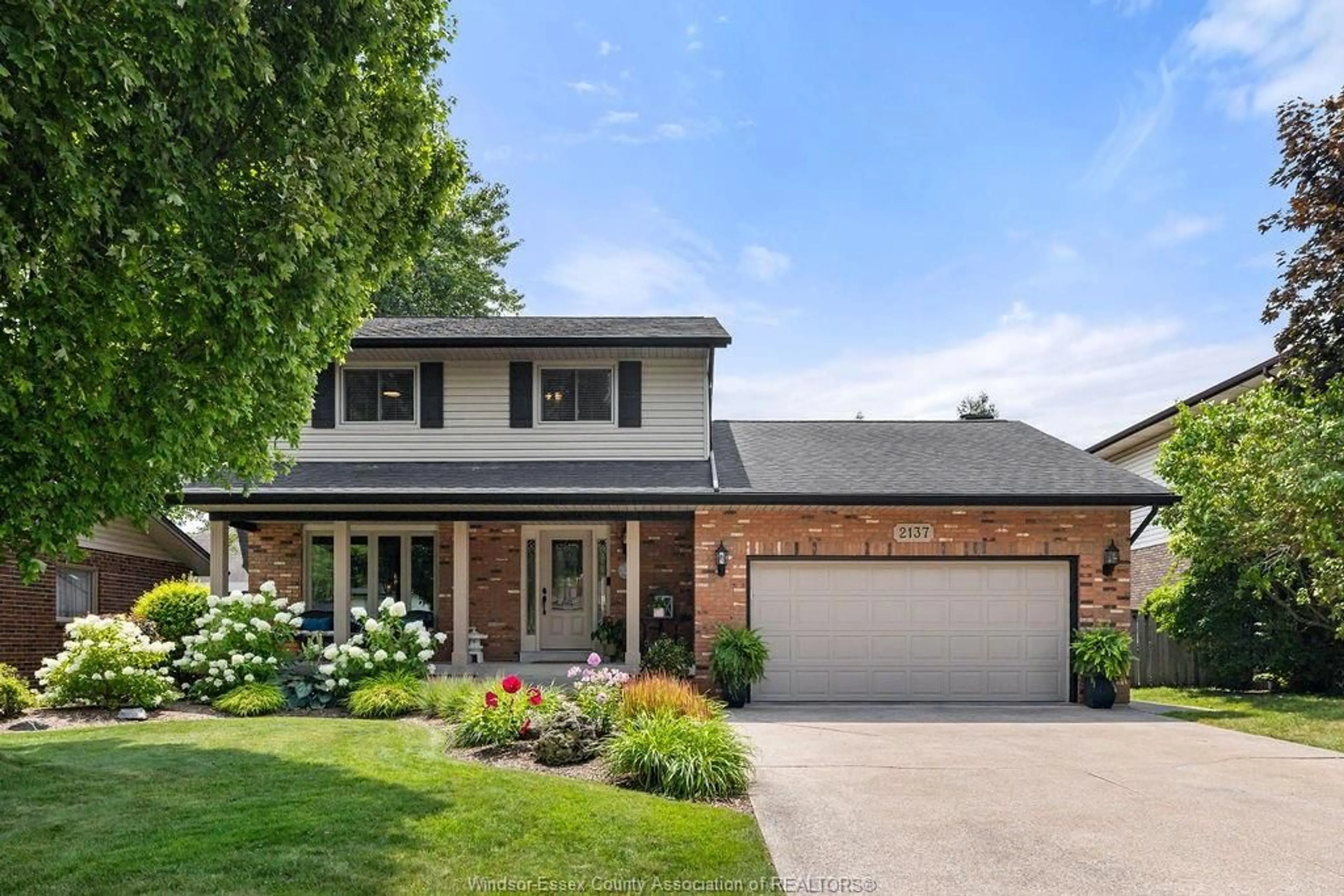 Home with brick exterior material, street for 2137 EDGEMORE AVE, LaSalle Ontario N9H 2K1