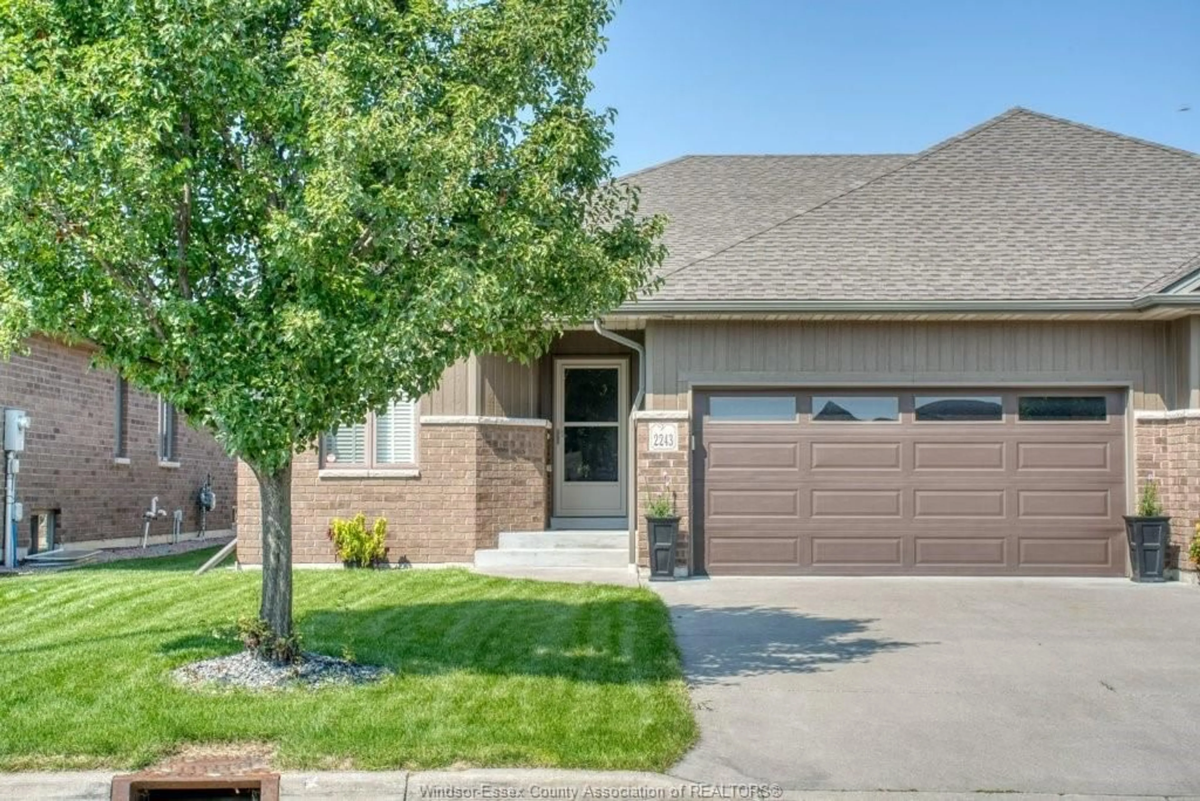 Home with brick exterior material, street for 2243 Gatwick Ave, Windsor Ontario N8P 0B6