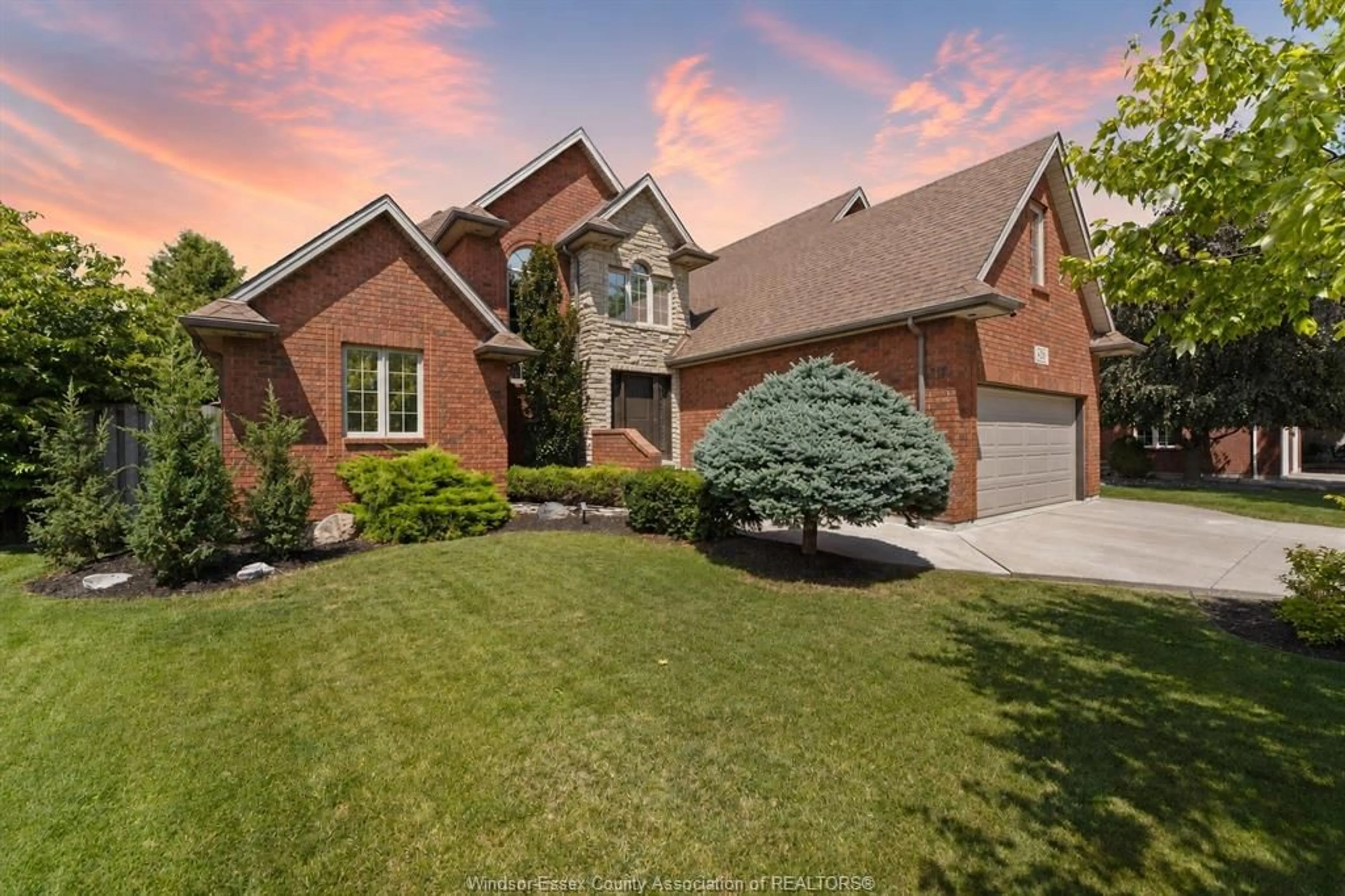 Home with brick exterior material, street for 689 GEORGE KENNEDY Way, Lakeshore Ontario N8L 1A3