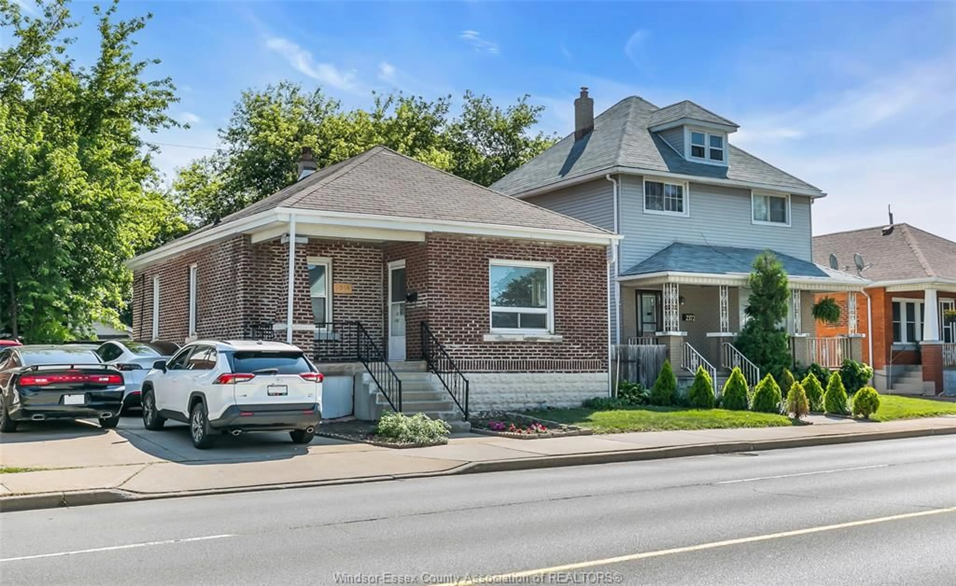 Home with brick exterior material, street for 2366 HOWARD, Windsor Ontario N8X 3V3