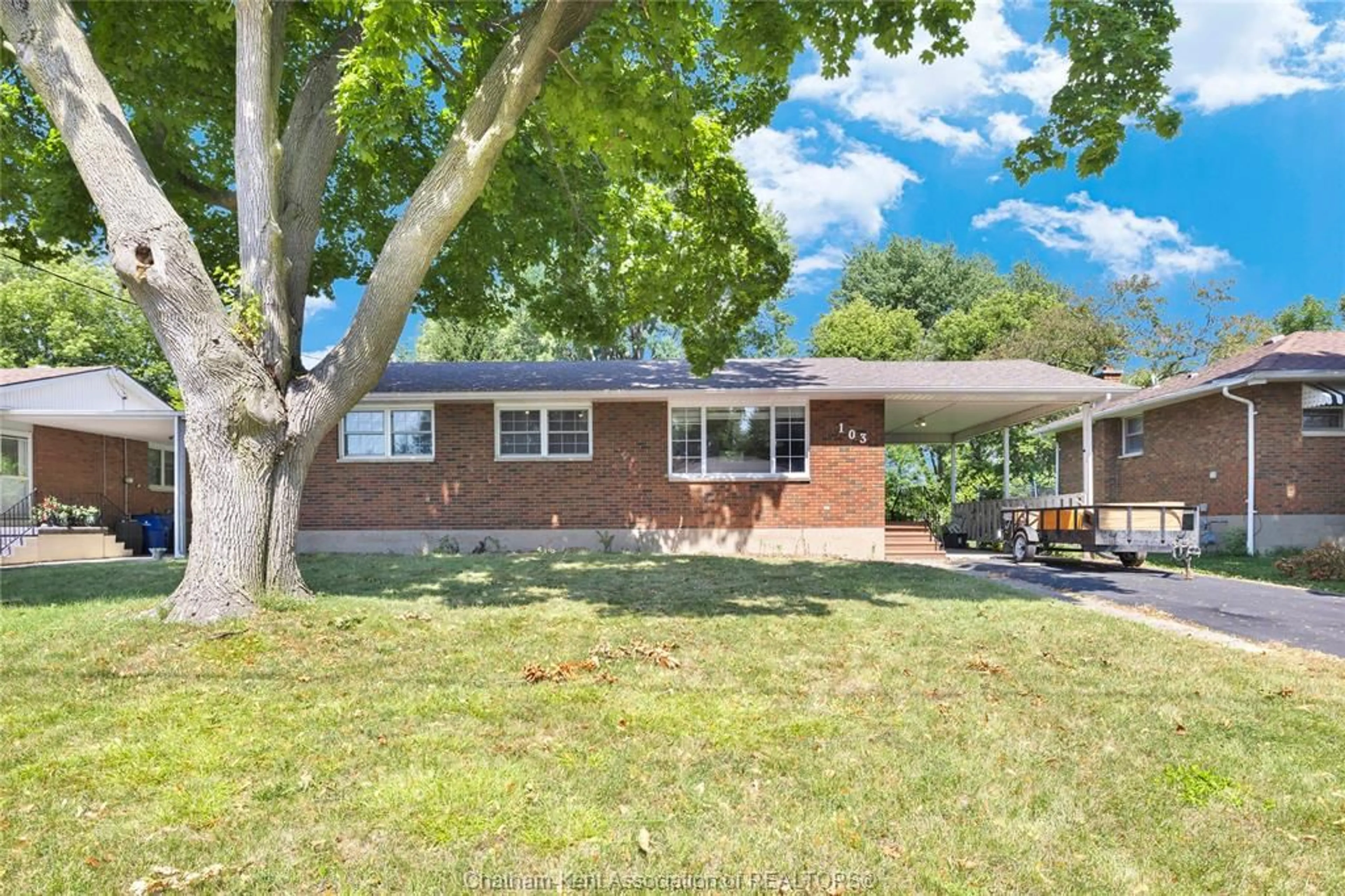 Home with brick exterior material, street for 103 Coverdale St, Chatham Ontario N7L 2V1