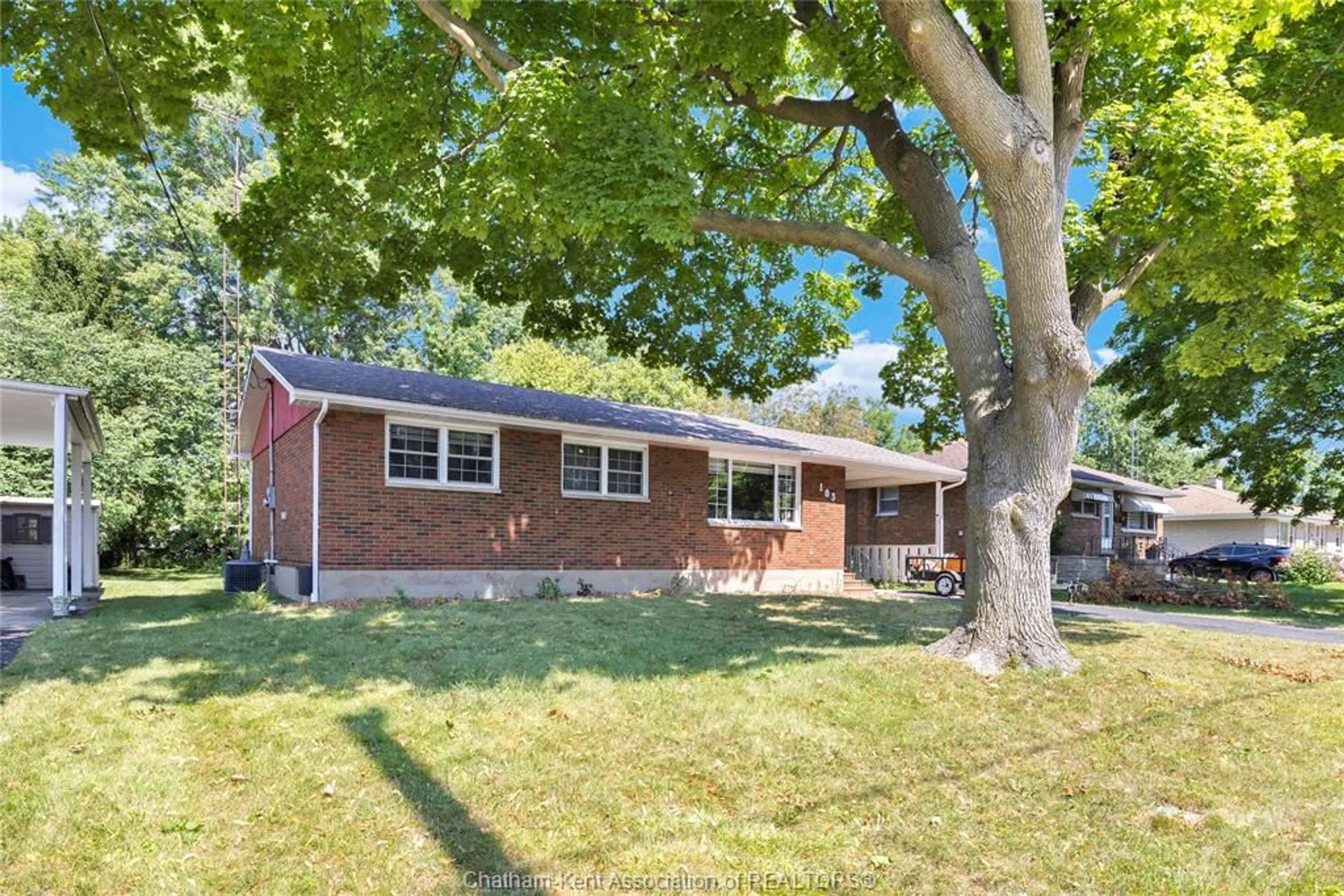 Home with brick exterior material, street for 103 Coverdale St, Chatham Ontario N7L 2V1
