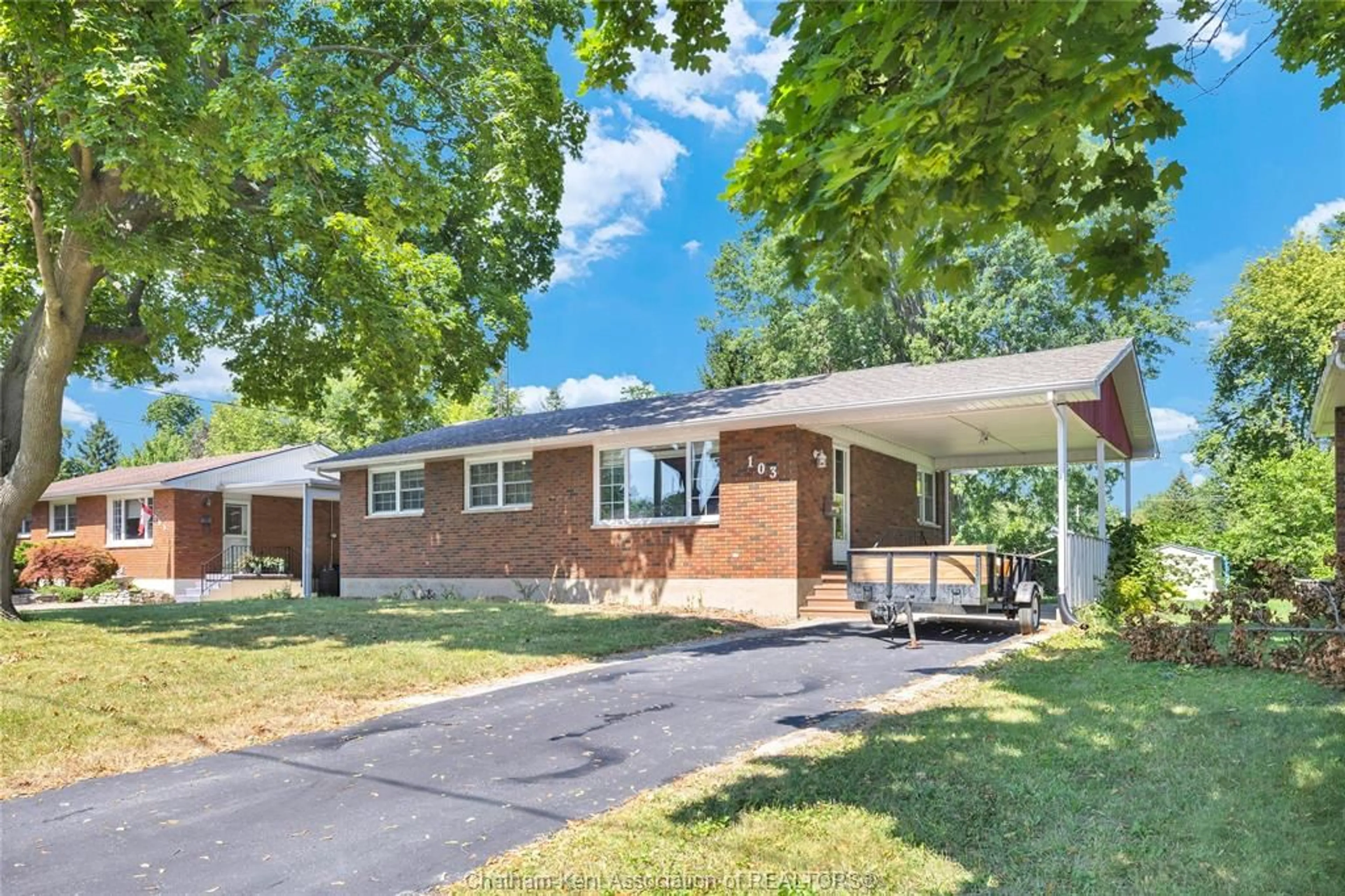 Home with brick exterior material, street for 103 Coverdale St, Chatham Ontario N7L 2V1