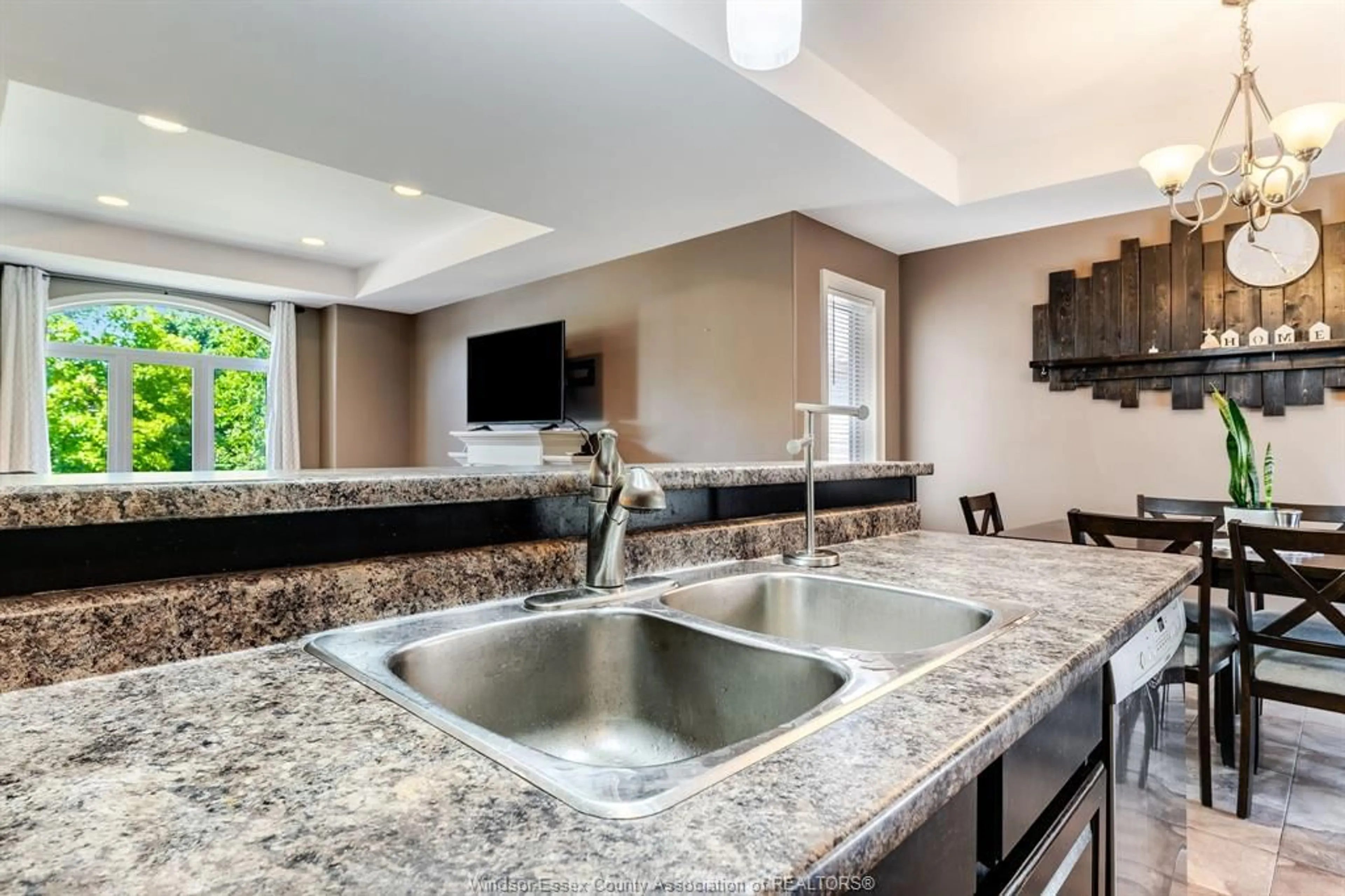 Open concept kitchen, ceramic/tile floor for 211 Dieppe Cres, Kingsville Ontario N9Y 4B9