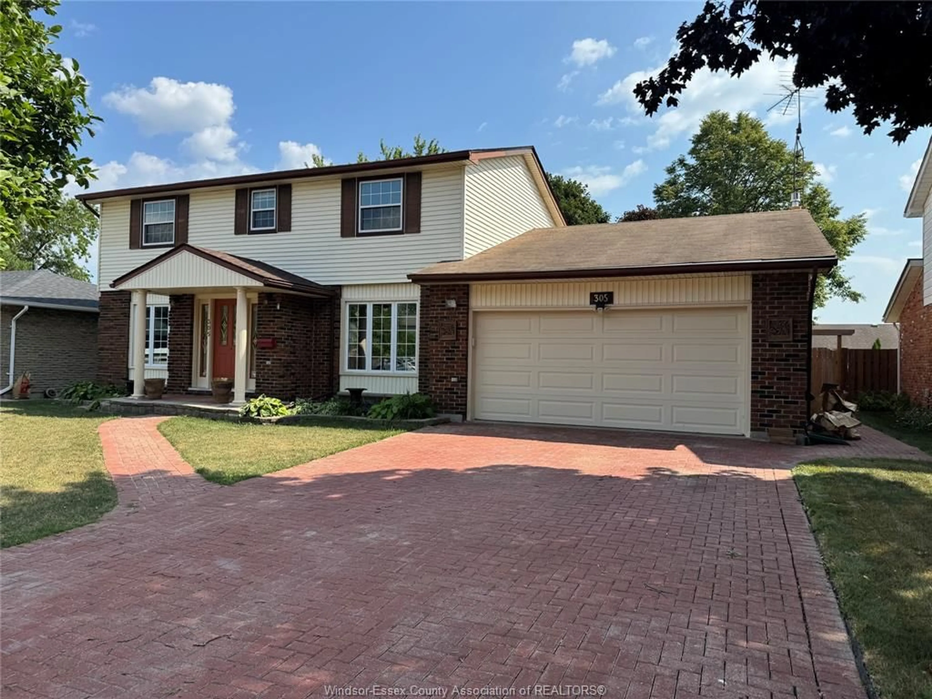 Home with brick exterior material, street for 305 MCCURDY, Amherstburg Ontario N9V 3B5