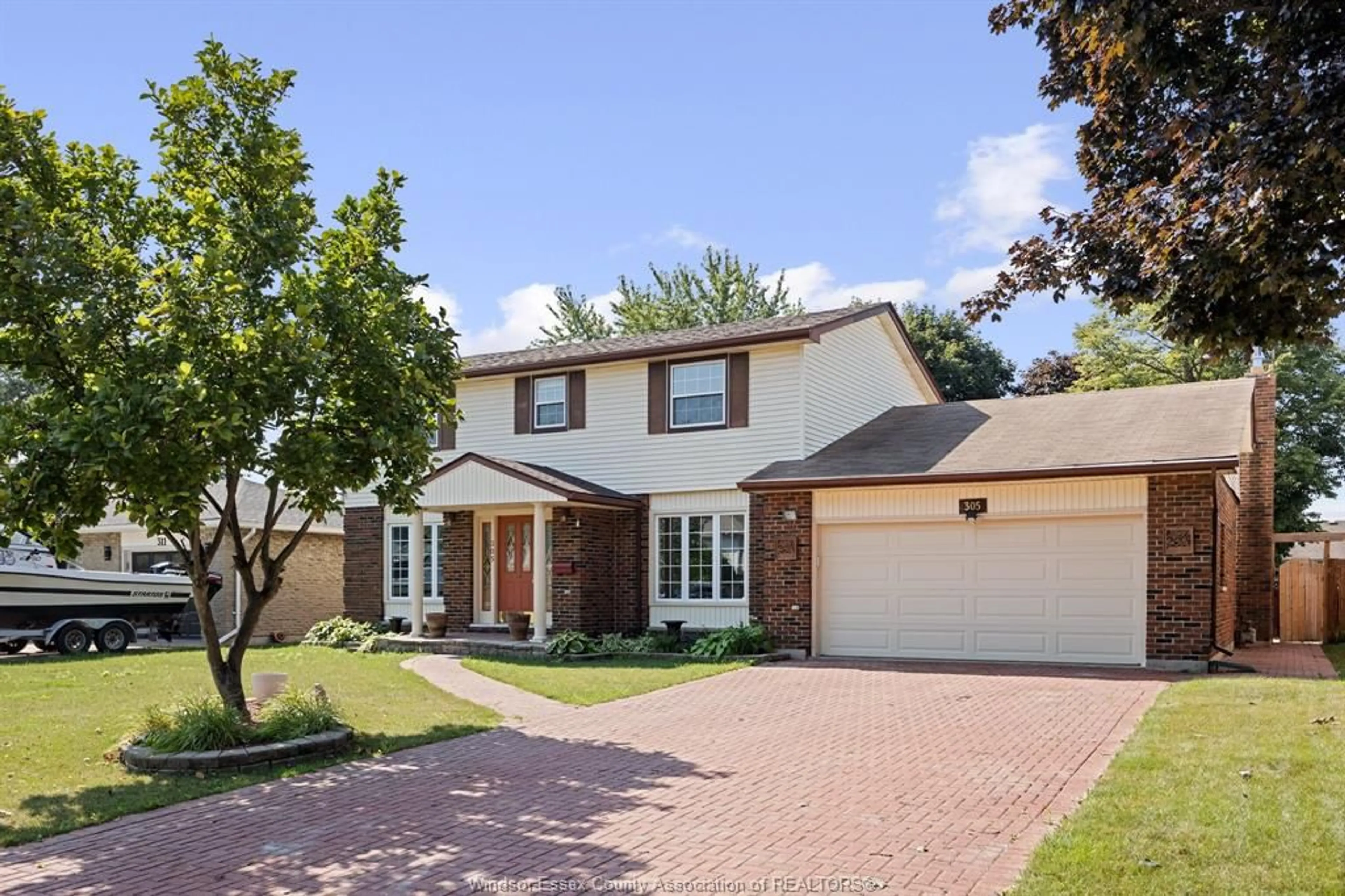 Home with brick exterior material, street for 305 MCCURDY, Amherstburg Ontario N9V 3B5