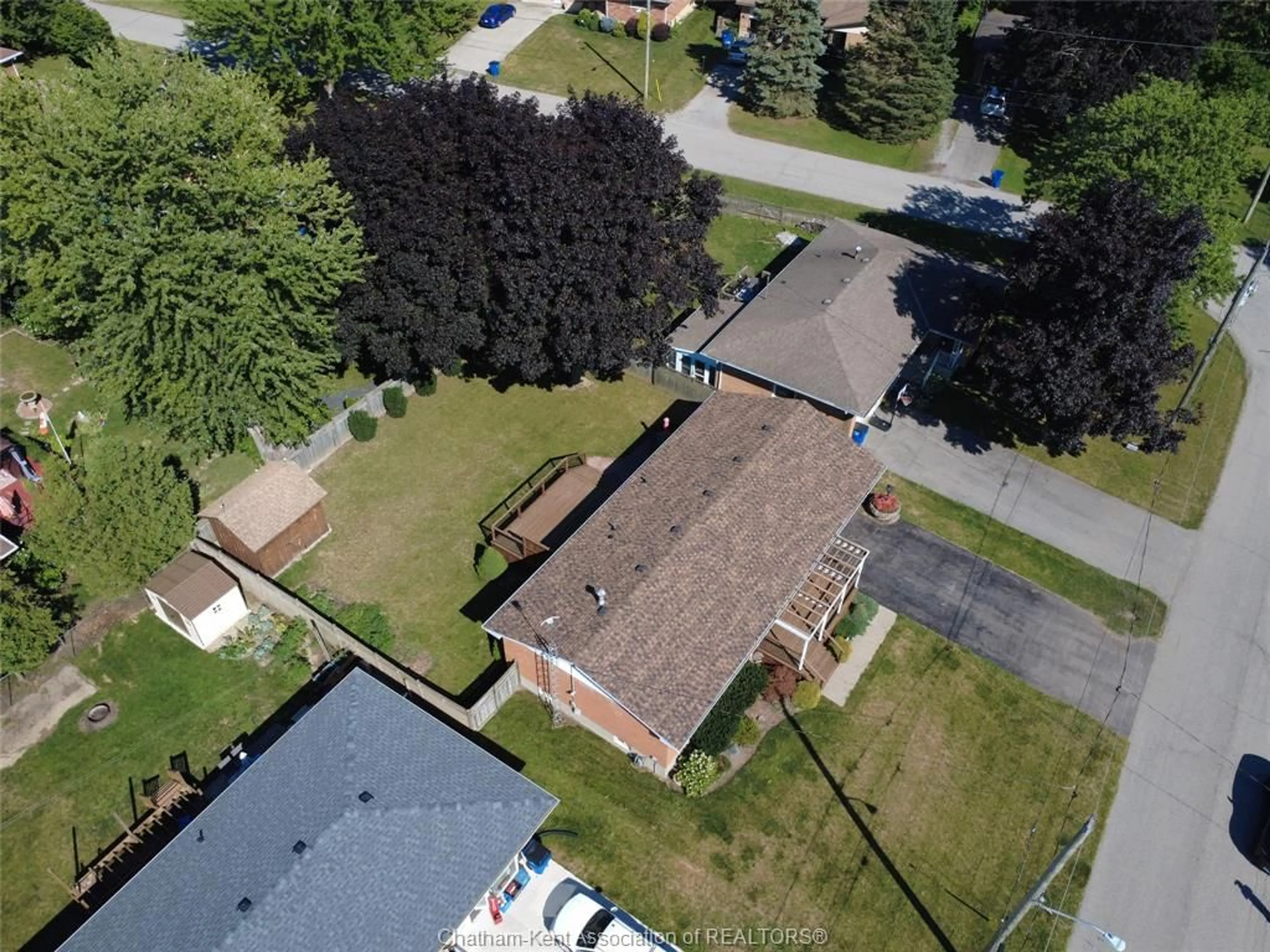 A pic from outside/outdoor area/front of a property/back of a property/a pic from drone, street for 99 English St, Blenheim Ontario N0P 1A0