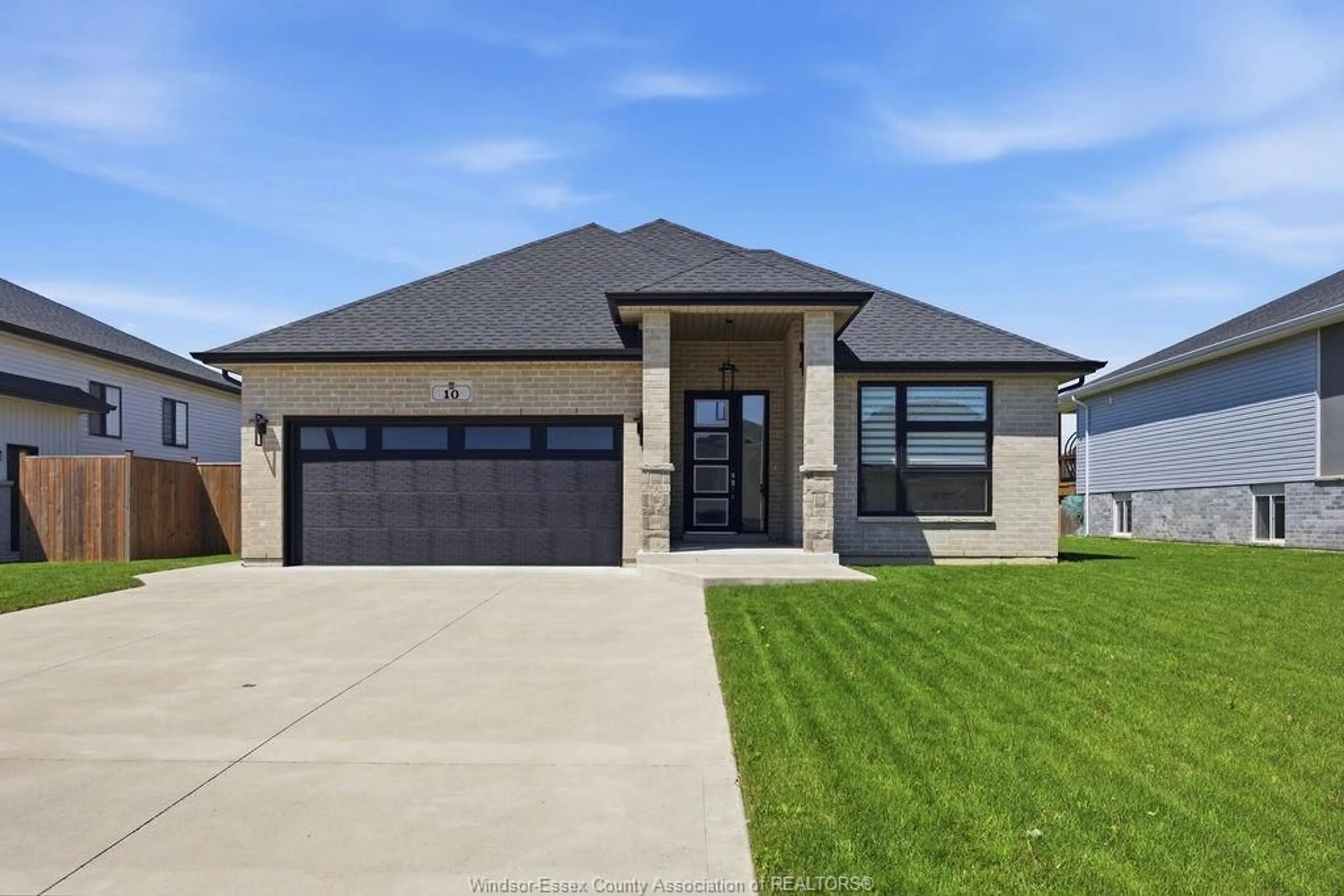 Home with brick exterior material, street for 10 LUNDY St, Amherstburg Ontario N9V 0G5
