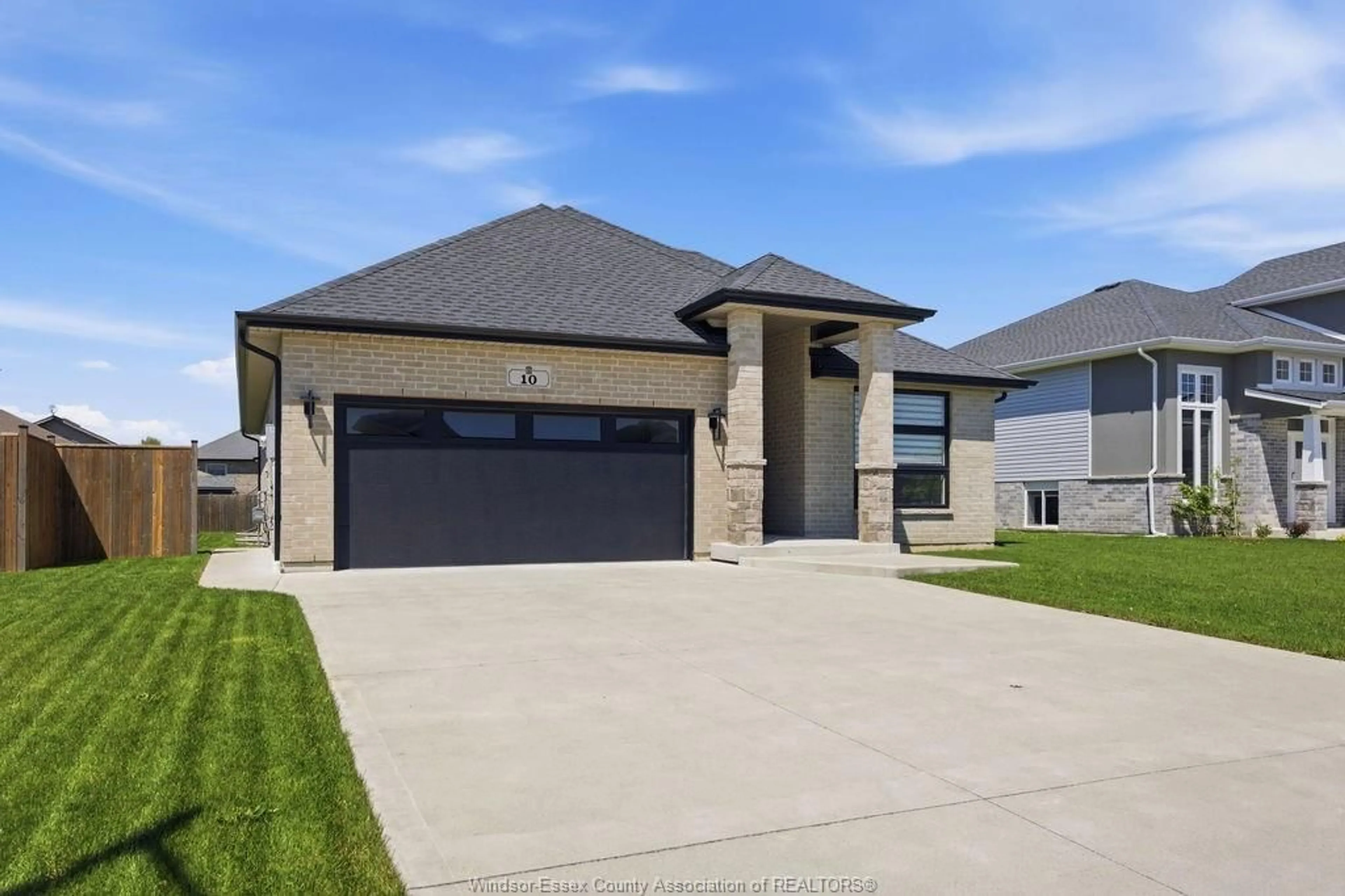 Home with brick exterior material, street for 10 LUNDY St, Amherstburg Ontario N9V 0G5