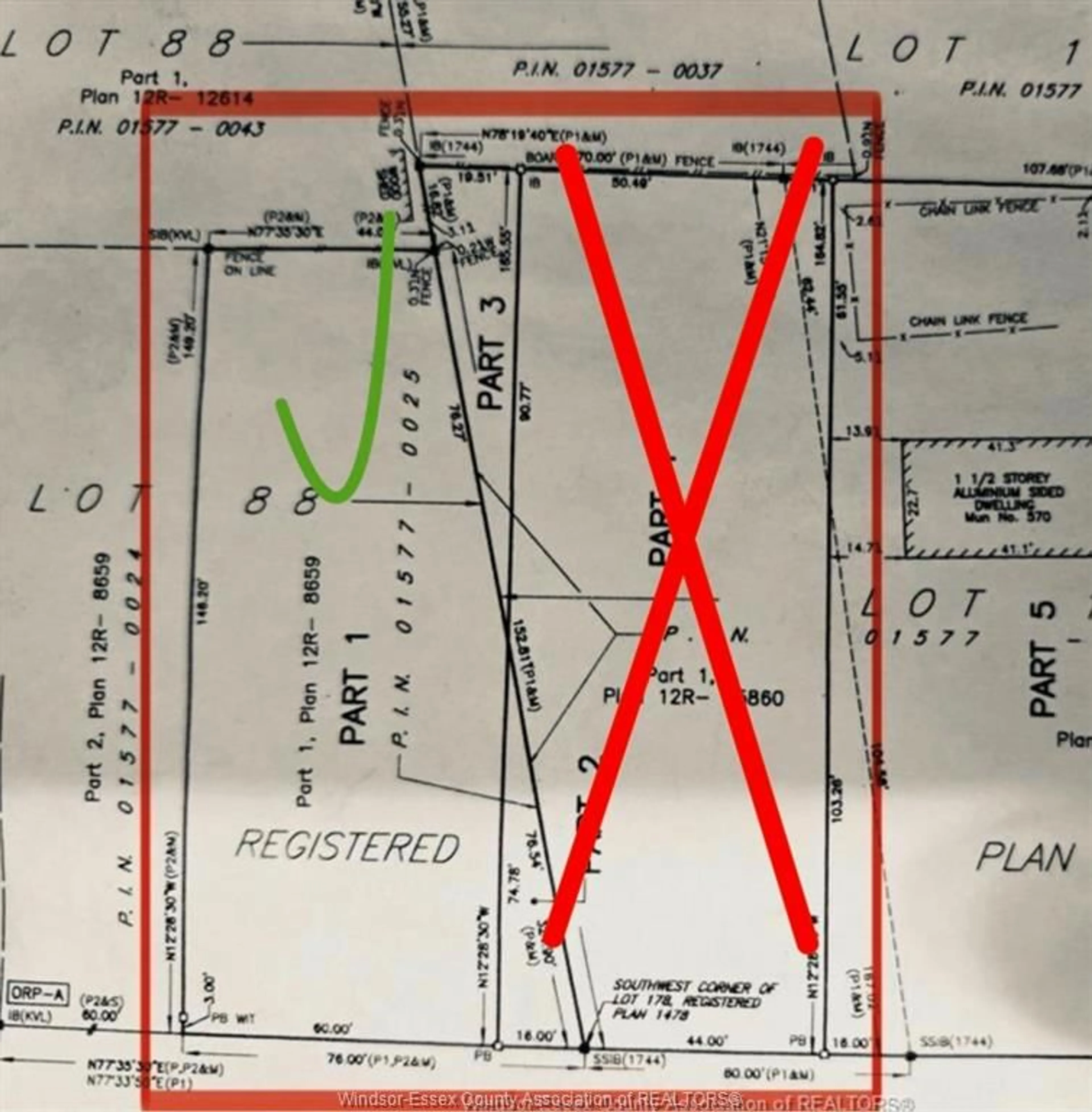 Picture of a map for 590 COUSINEAU Rd, Windsor Ontario N9G 1V5
