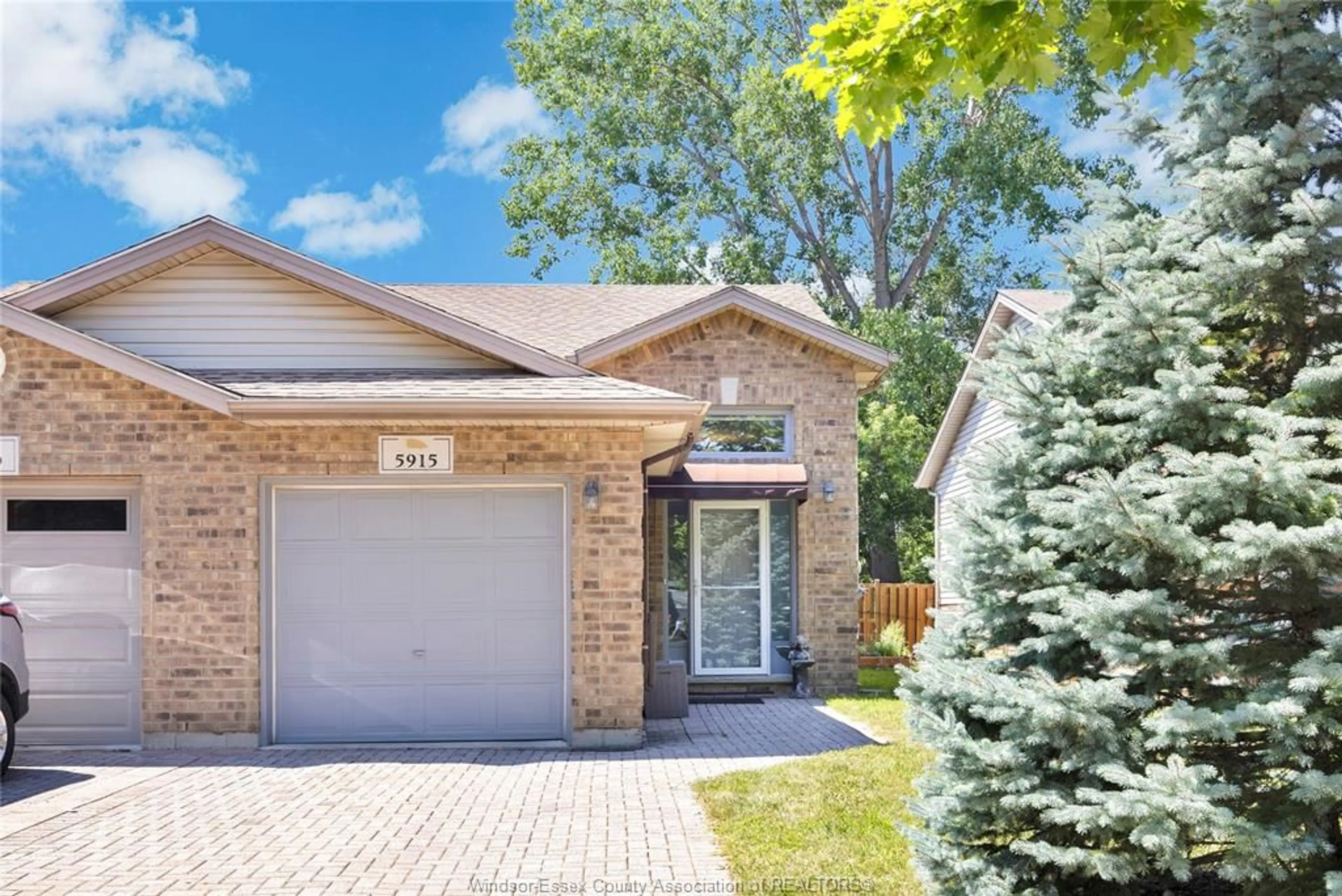 Home with brick exterior material, street for 5915 NORTH WOODMONT, LaSalle Ontario N9J 3P3
