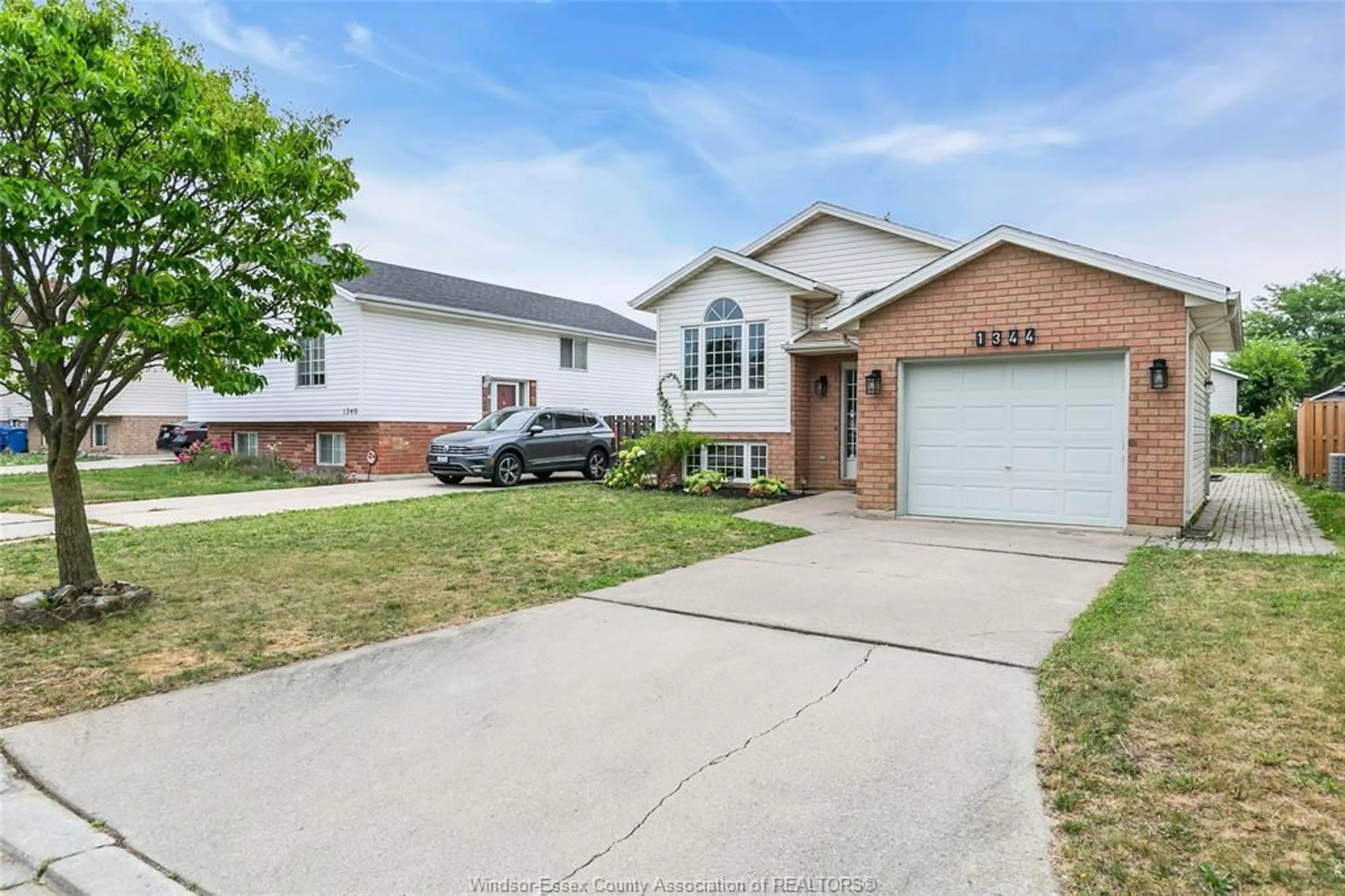 Home with brick exterior material, street for 1344 GISELLE, Windsor Ontario N8W 5P5