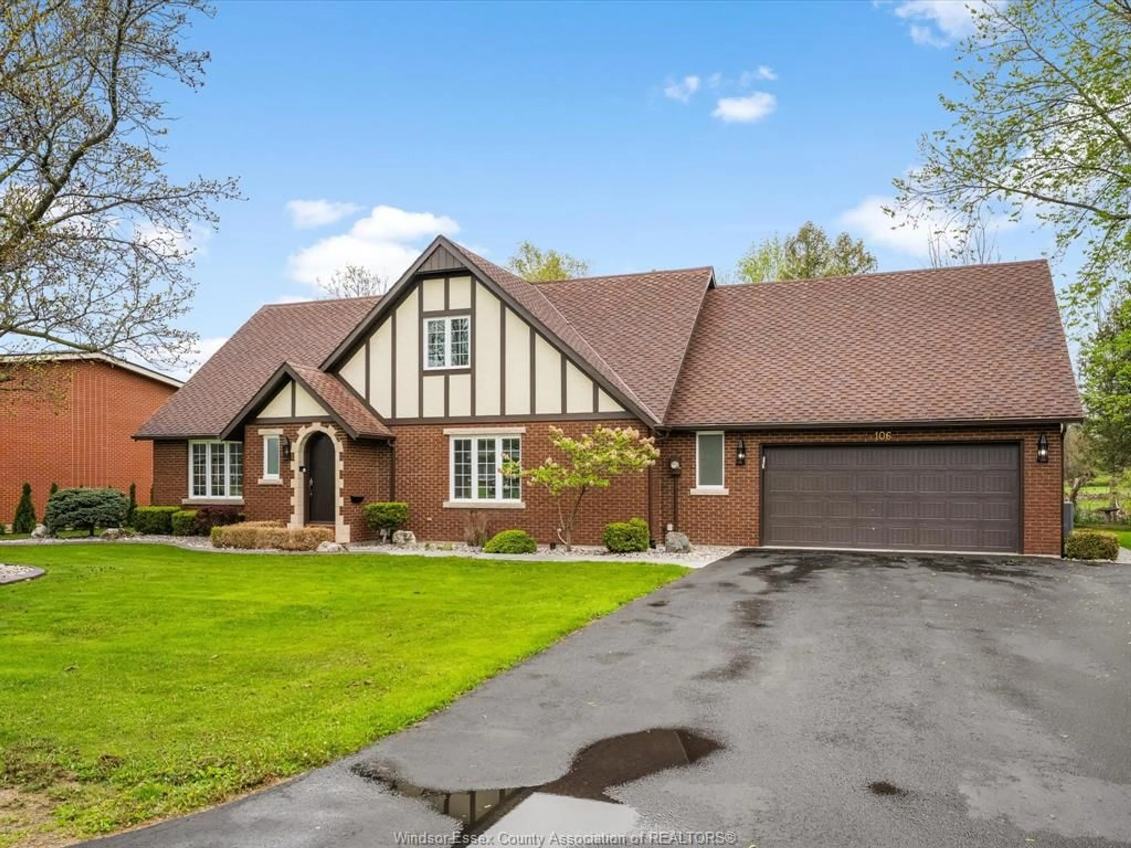 Home with brick exterior material, street for 106 KAEL Cres, Harrow Ontario N0R 1G0