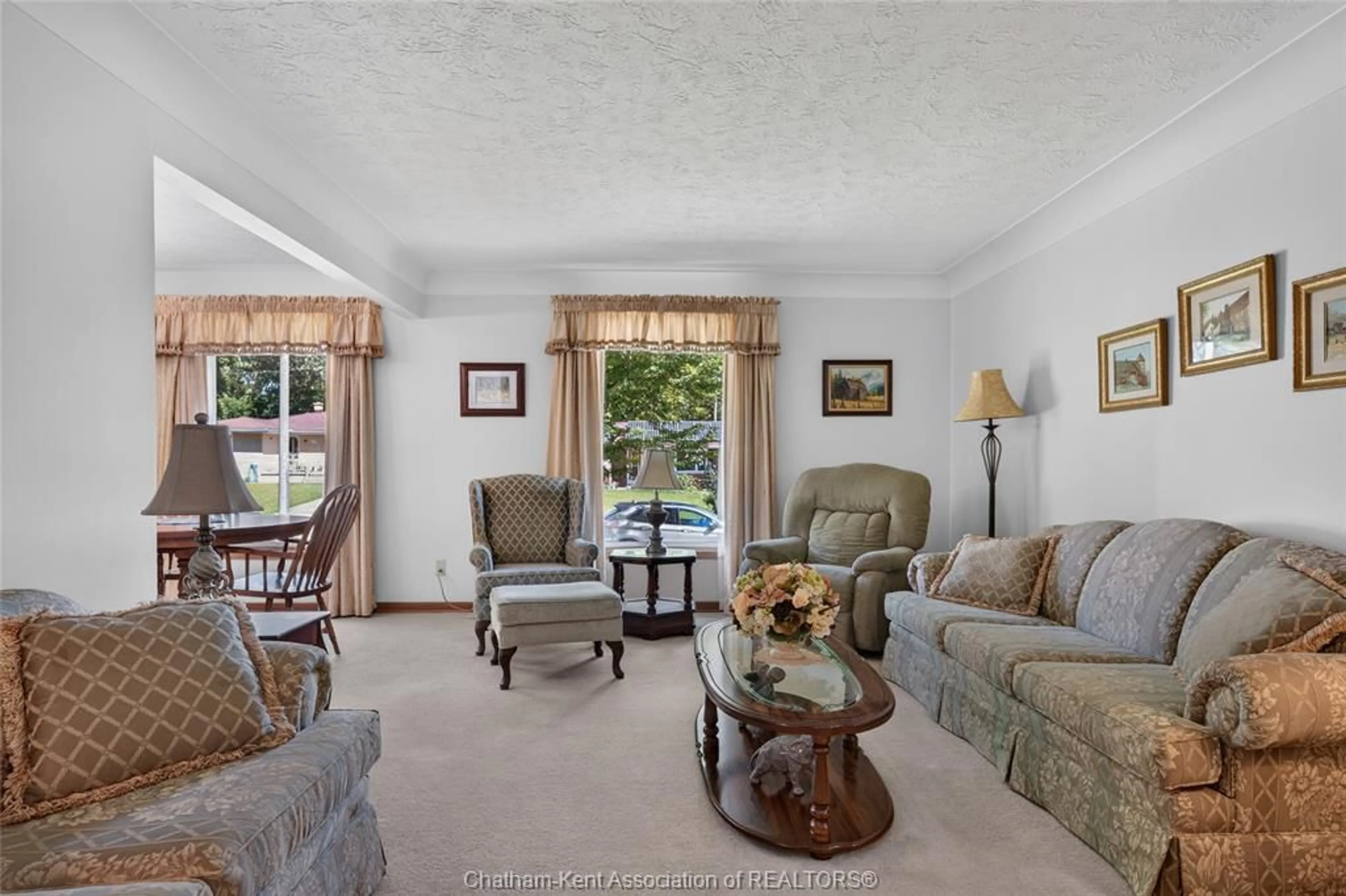 Living room with furniture, unknown for 18 CAMEO Dr, Leamington Ontario N8H 1J2