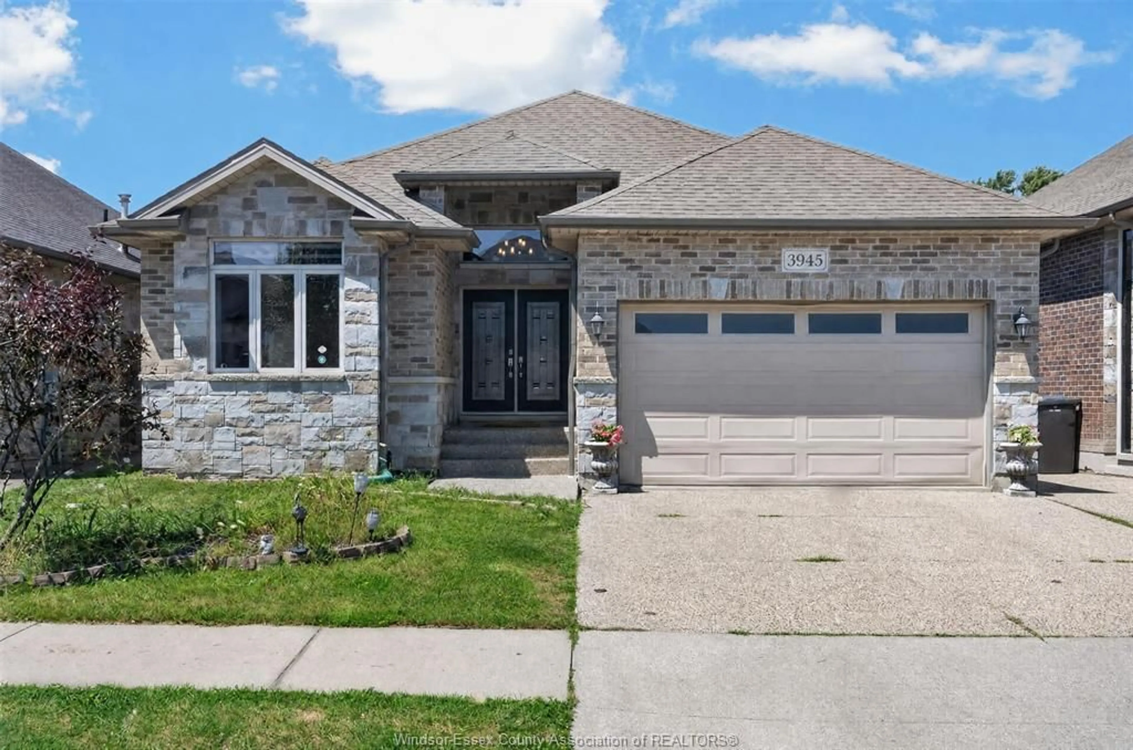 Home with brick exterior material, street for 3945 ZANZIBAR Cres, Windsor Ontario N9G 0A5