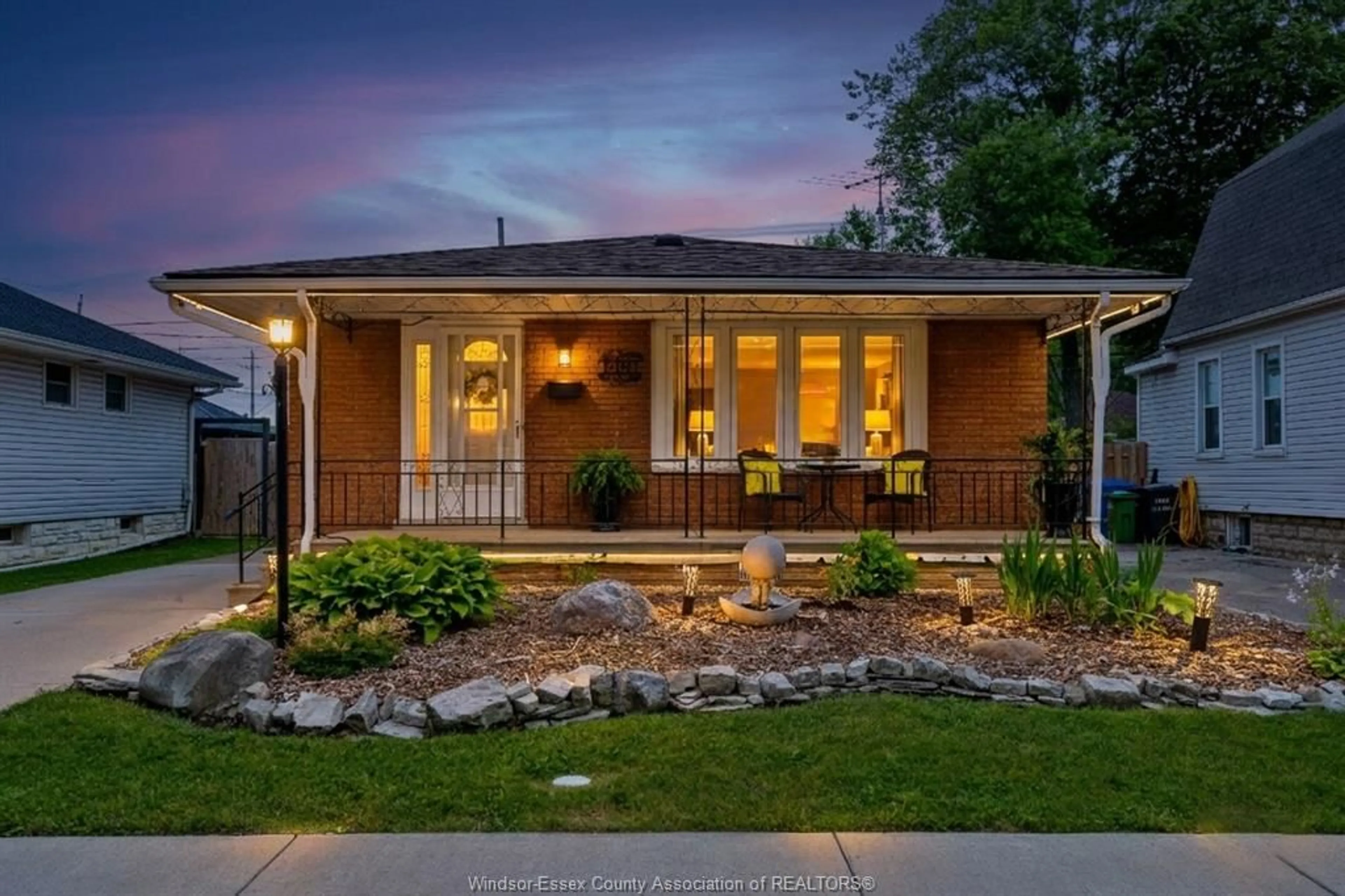 Home with brick exterior material, street for 1491 ELLROSE Ave, Windsor Ontario N8Y 3X4