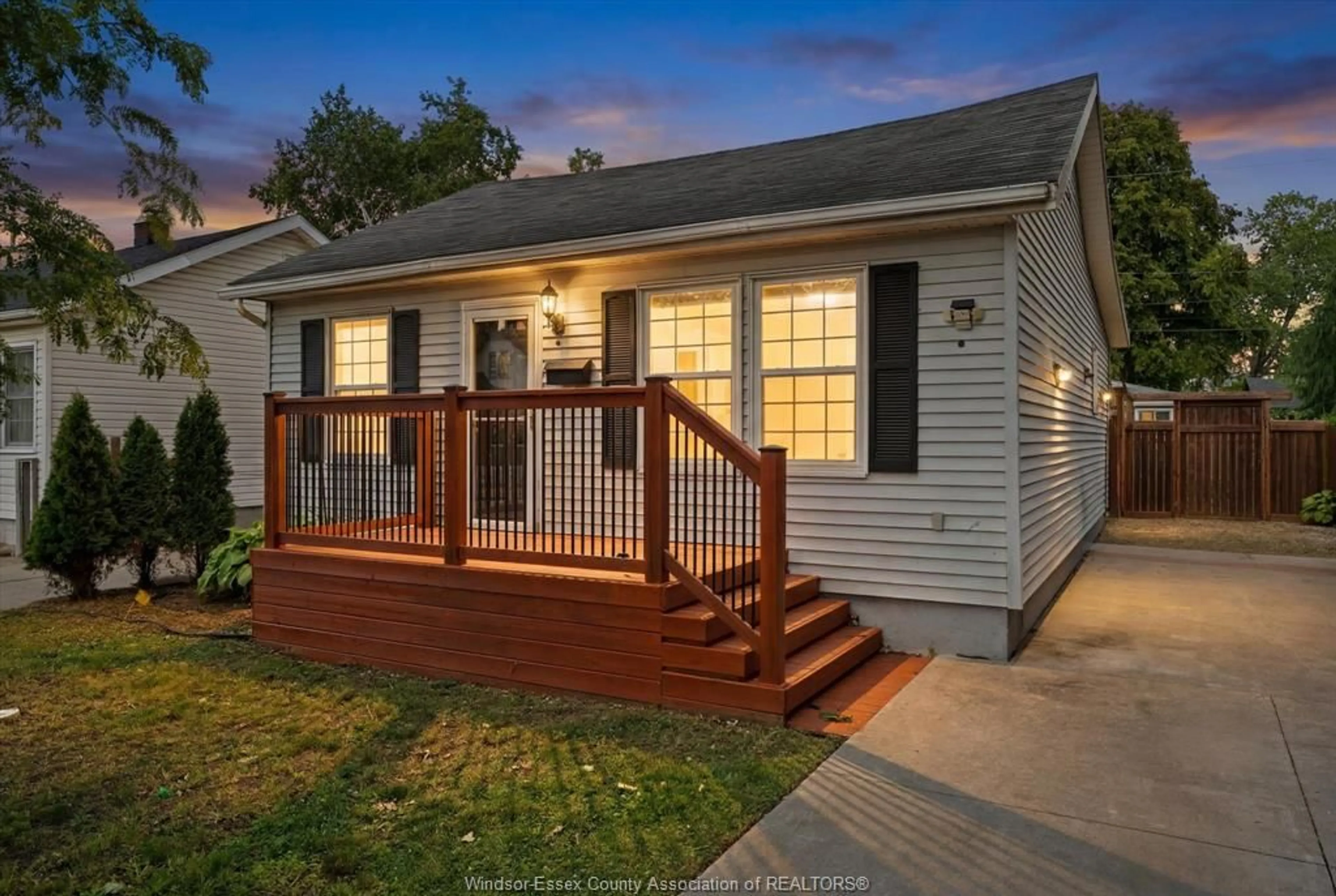 Home with vinyl exterior material, street for 1330 CENTRAL Ave, Windsor Ontario N8Y 3V4