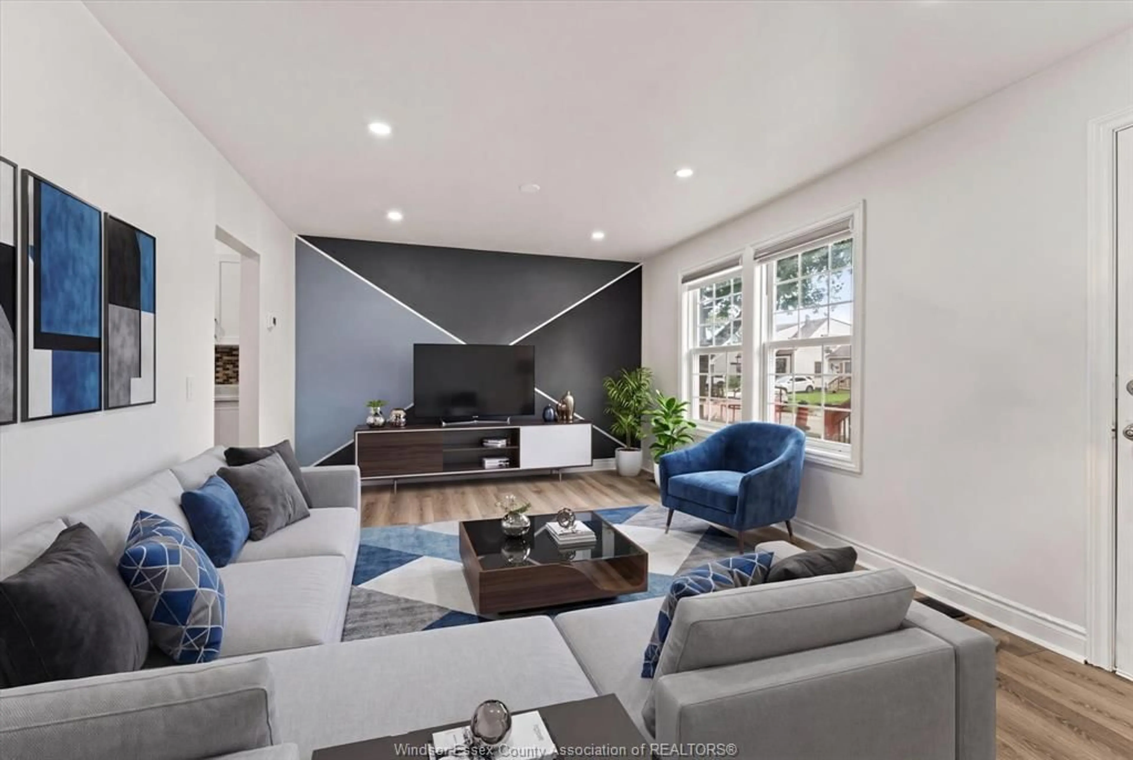 Living room with furniture, unknown for 1330 CENTRAL Ave, Windsor Ontario N8Y 3V4