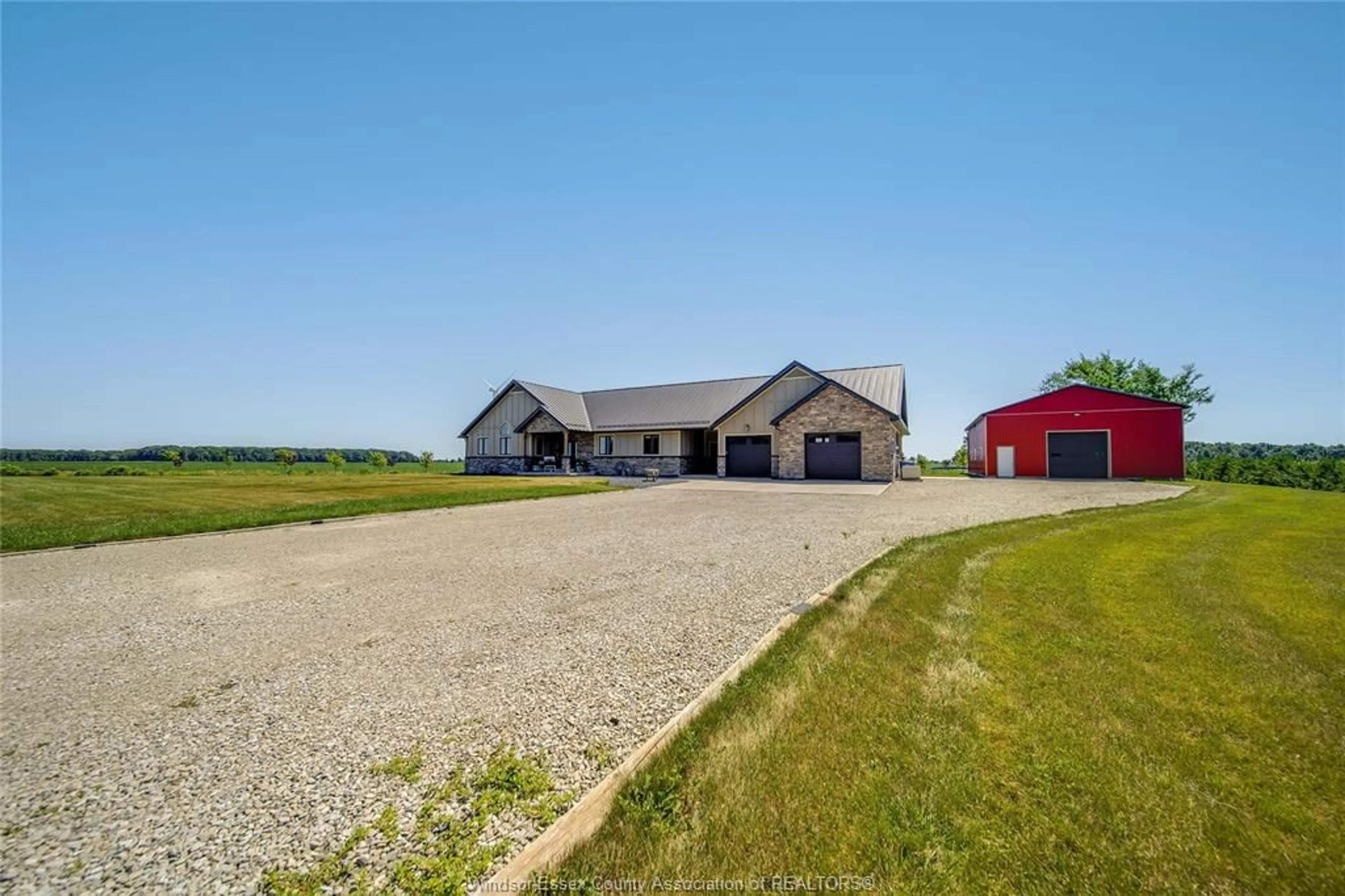 A pic from outside/outdoor area/front of a property/back of a property/a pic from drone, unknown for 1764 THIRD CONCESSION Line, Wheatley Ontario N0P 2P0