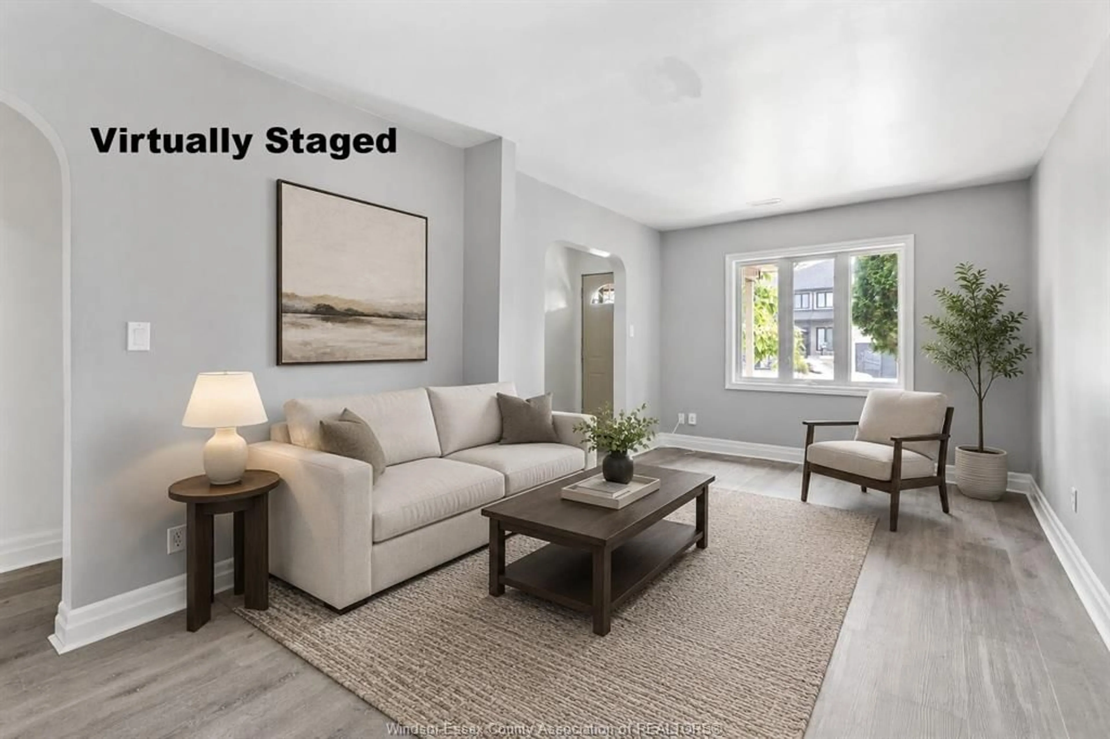 Living room with furniture, unknown for 1589 DROUILLARD, Windsor Ontario N8Y 2S1