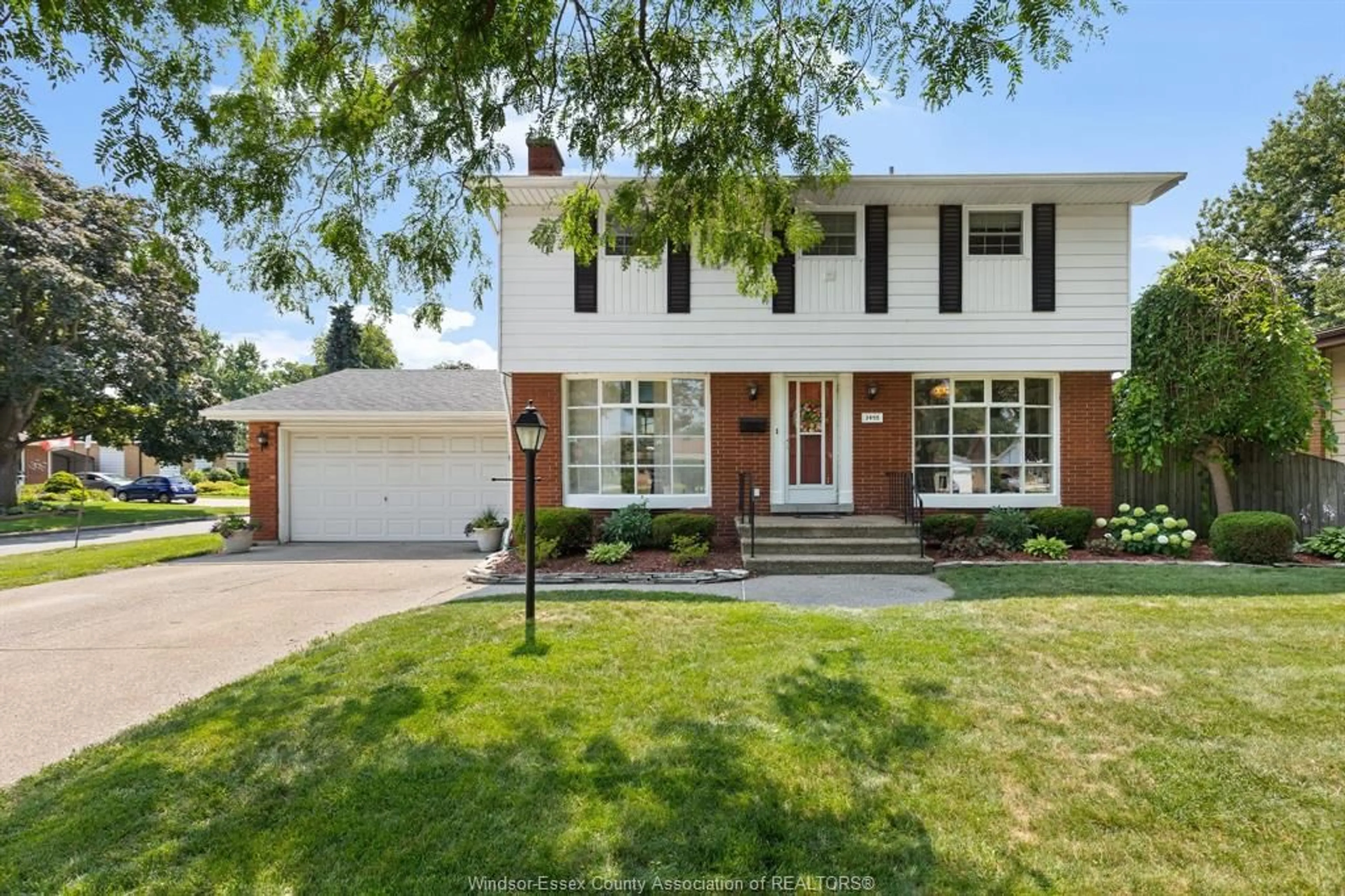Home with brick exterior material, street for 3495 EVERTS Ave, Windsor Ontario N9E 2V9