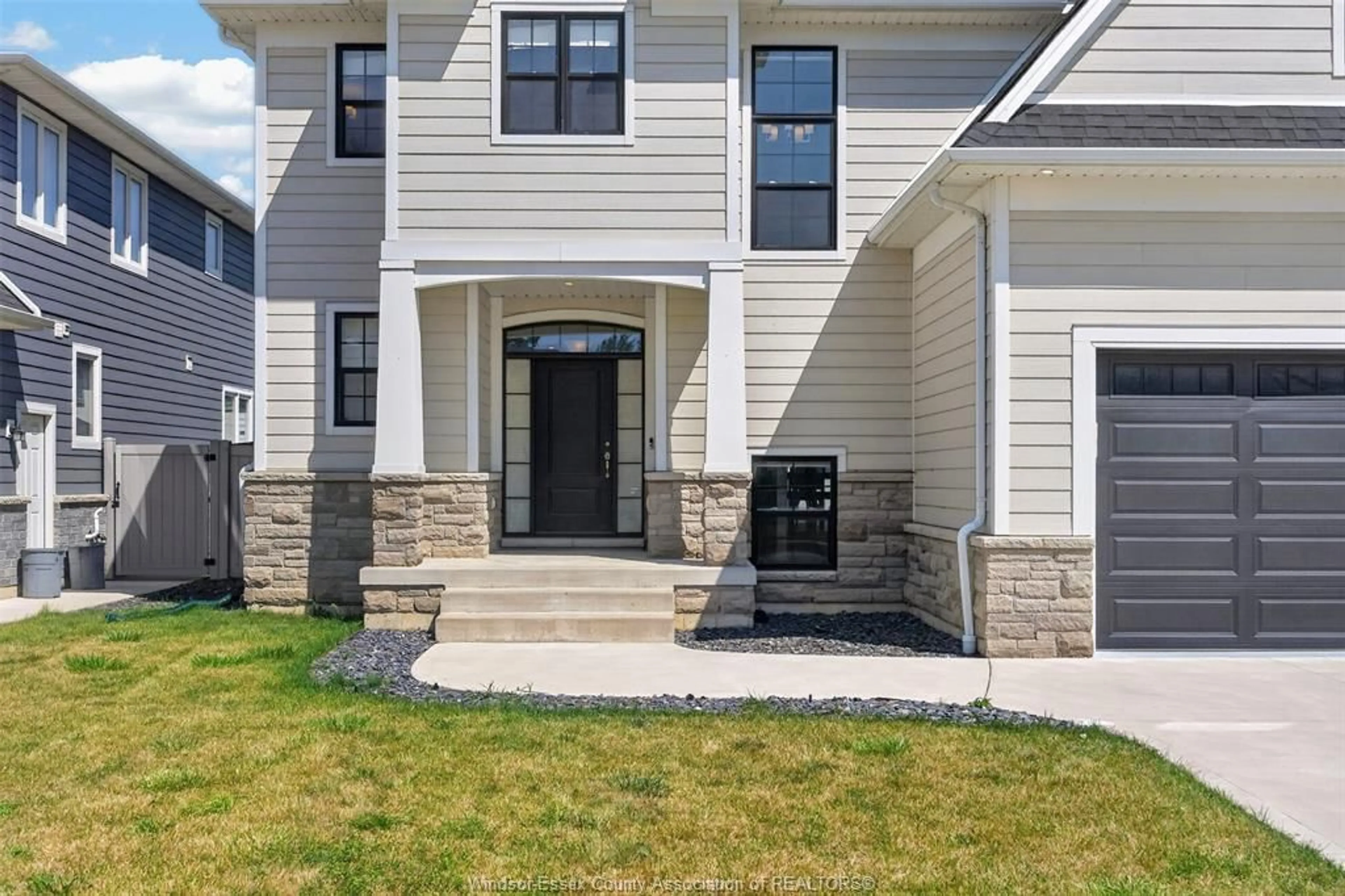 Home with vinyl exterior material, street for 353 BENJAMIN, Belle River Ontario N8L 1B6