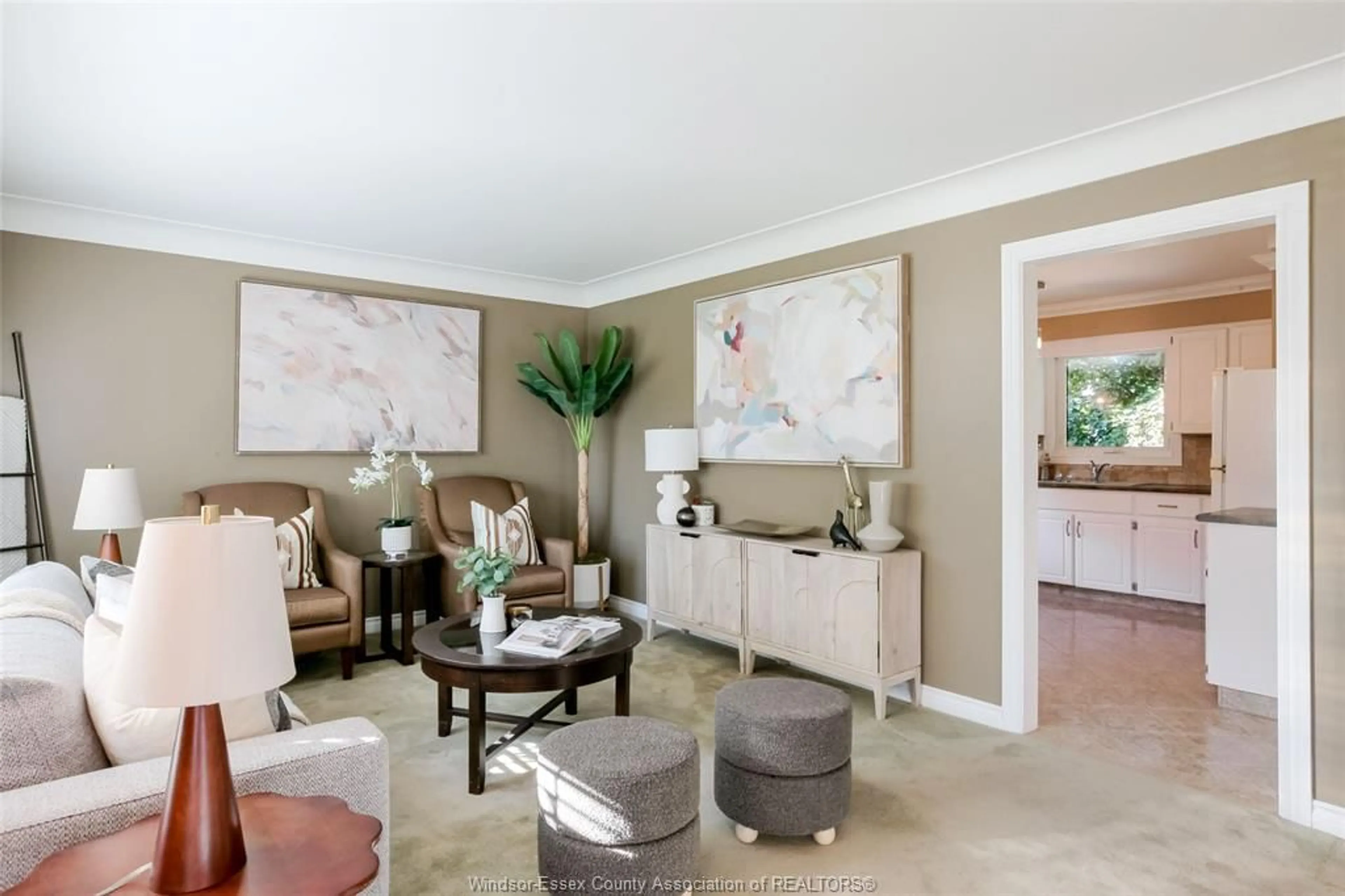 Living room with furniture, ceramic/tile floor for 1233 MATTHEW BRADY Blvd, Windsor Ontario N8S 3K2