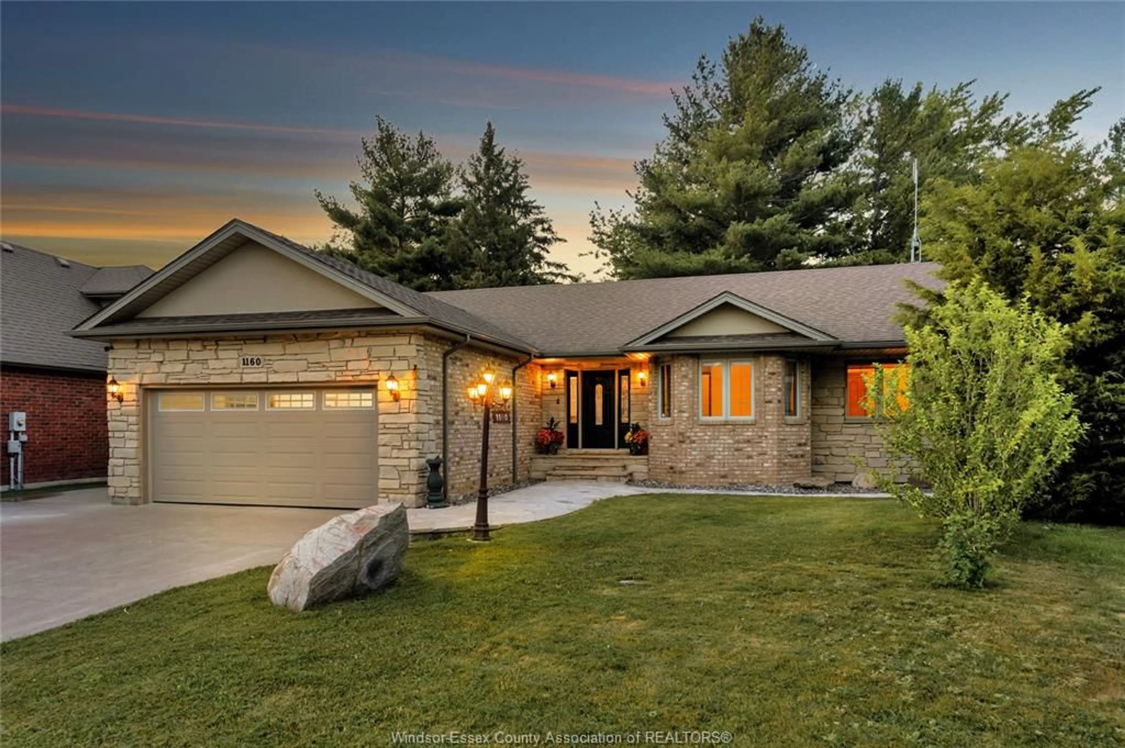 Home with brick exterior material, street for 1160 JILLIAN, Lakeshore Ontario N0R 1A0