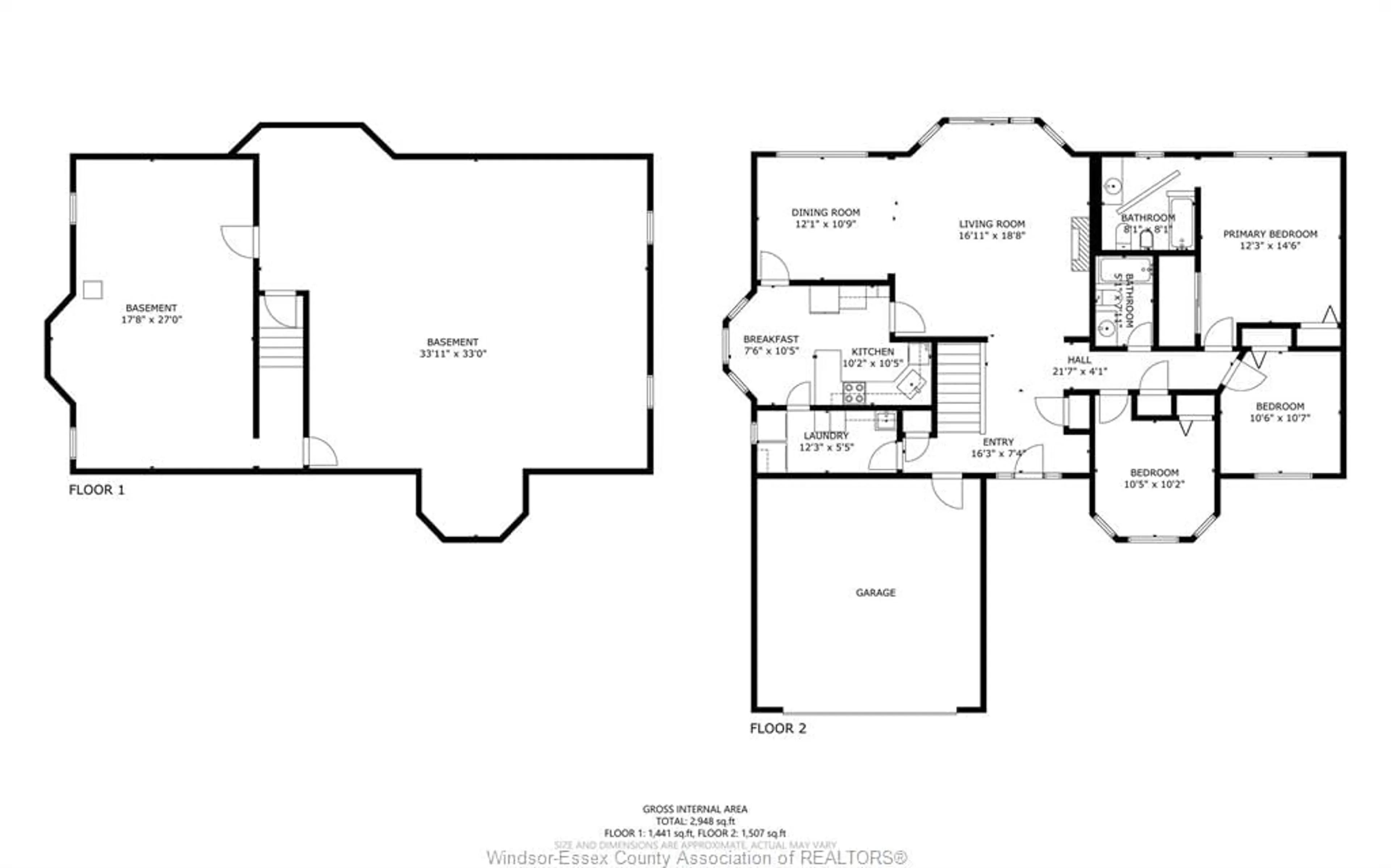 Floor plan for 1160 JILLIAN, Lakeshore Ontario N0R 1A0