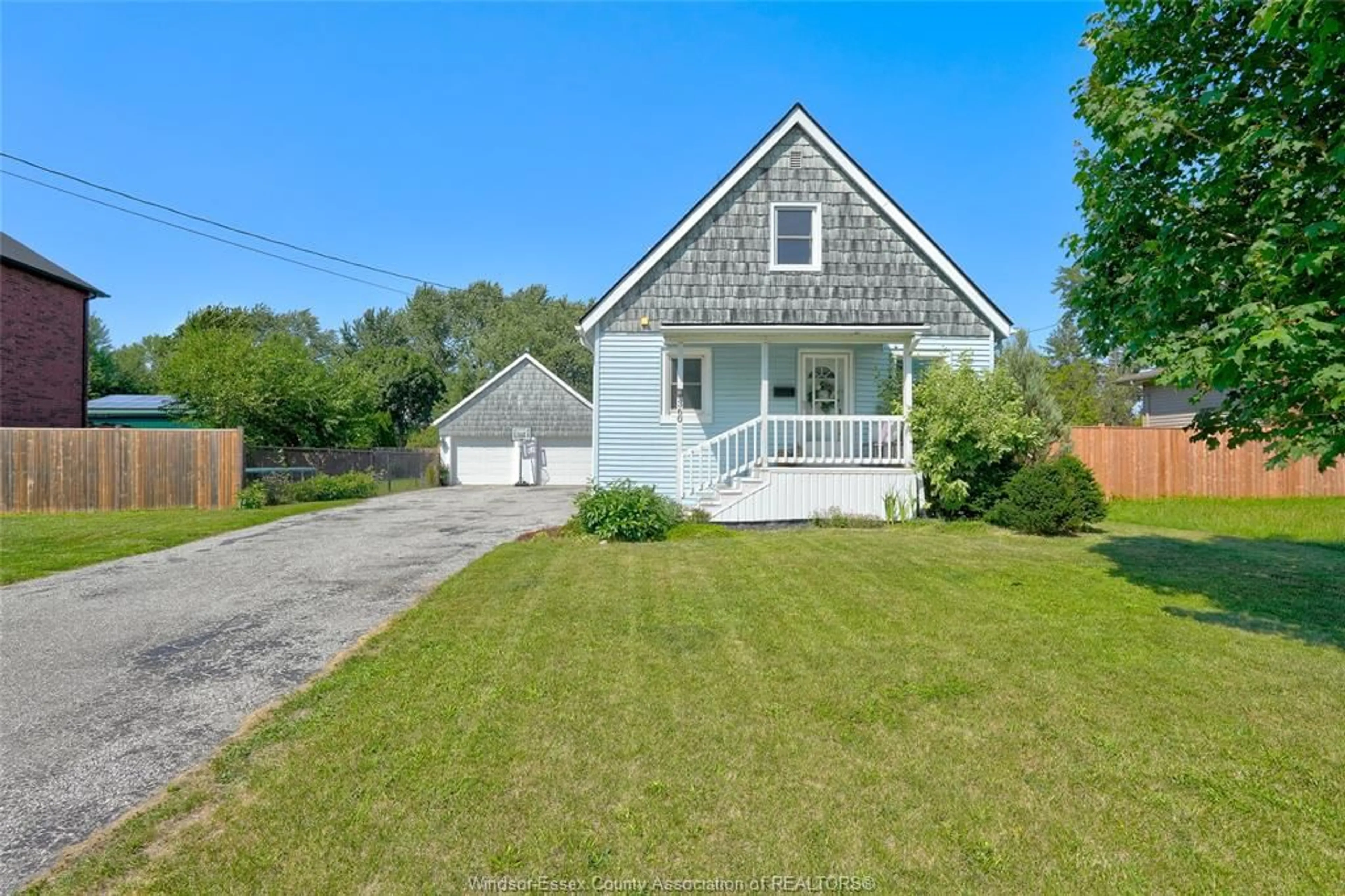 A pic from outside/outdoor area/front of a property/back of a property/a pic from drone, street for 360 HIGHWAY 18, LaSalle Ontario N9J 1A4