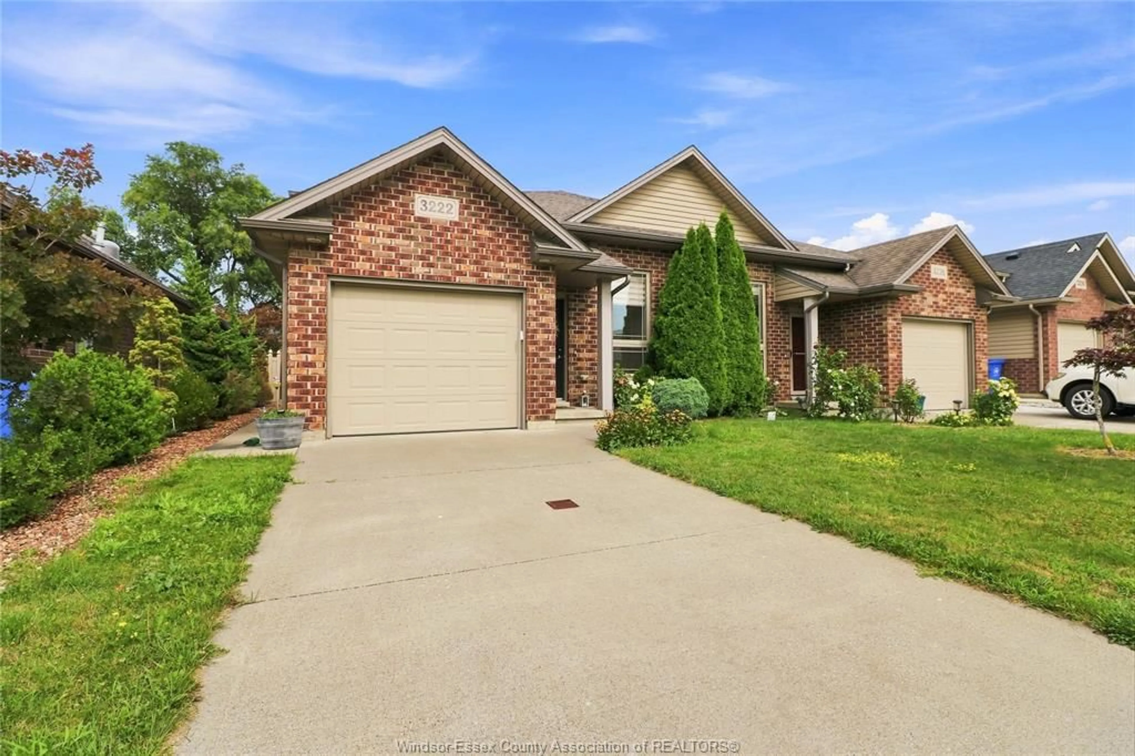 Home with brick exterior material, street for 3222 SEVILLE Ave, Windsor Ontario N8N 0A4