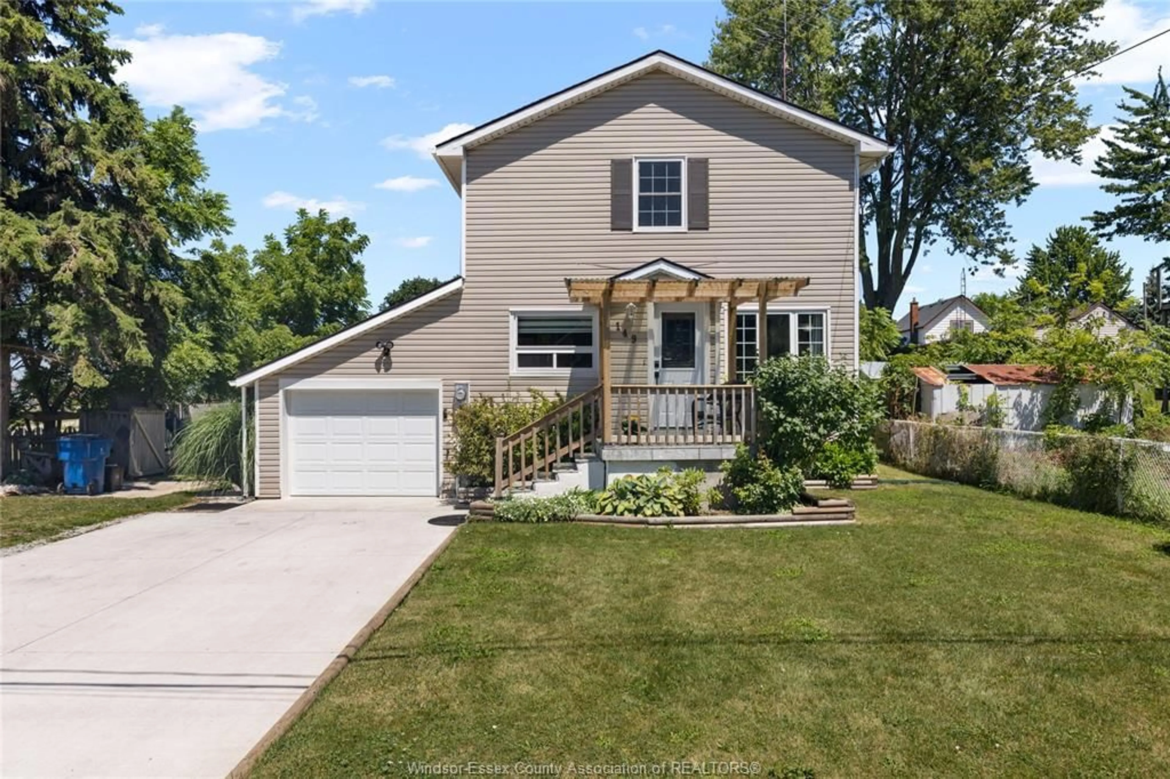Home with vinyl exterior material, street for 149 HALL St, Blenheim Ontario N0P 1A0