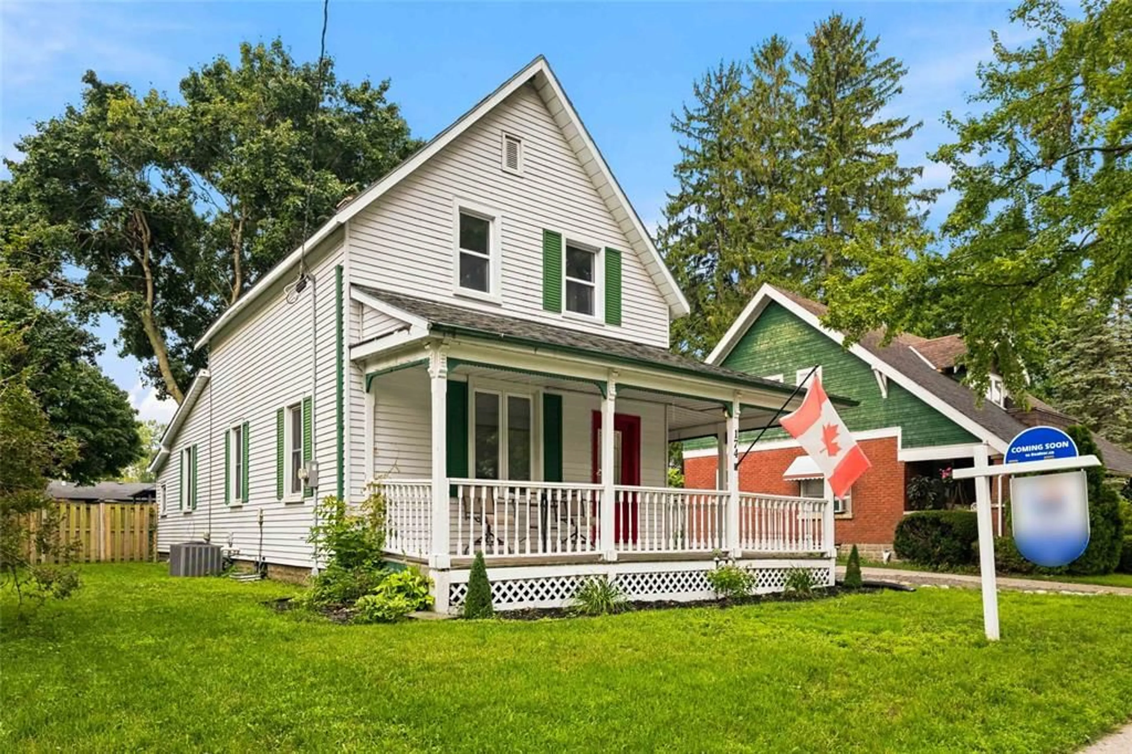 Home with vinyl exterior material, street for 174 FURNIVAL Rd, Rodney Ontario N0L 2C0