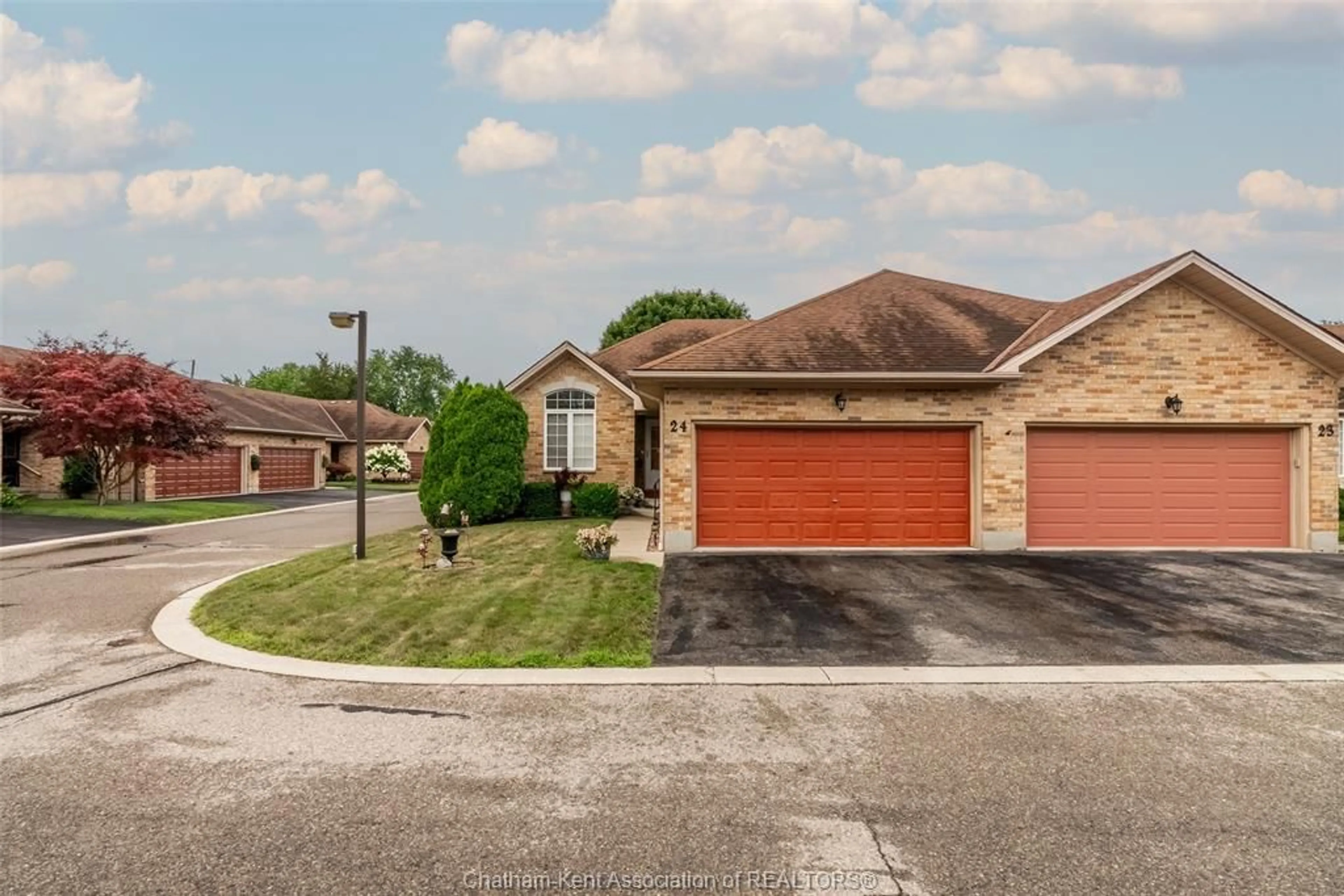 Home with brick exterior material, street for 154 Semenyn Ave #24, Chatham Ontario N7L 3S1