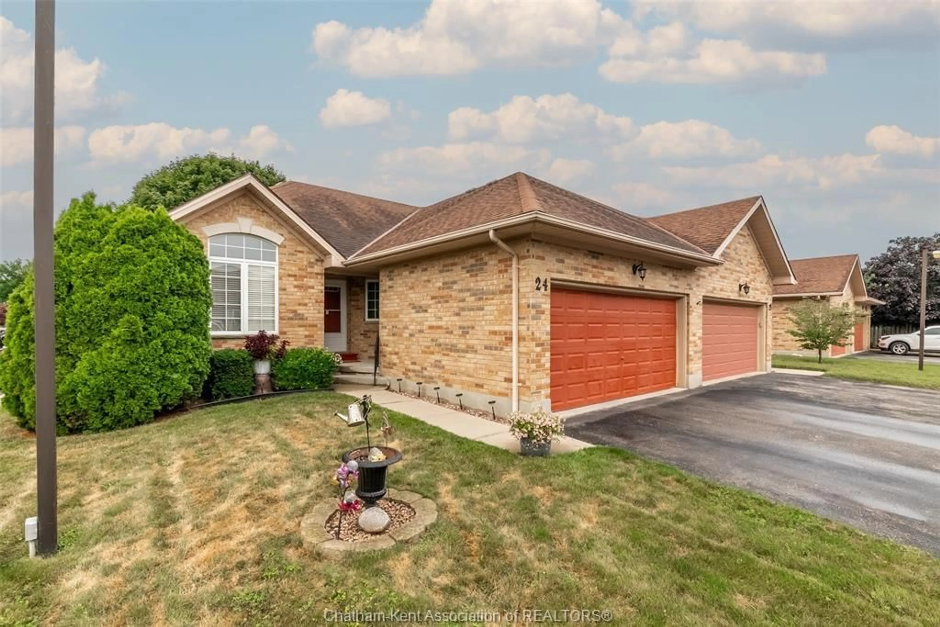 Home with brick exterior material, street for 154 Semenyn Ave #24, Chatham Ontario N7L 3S1