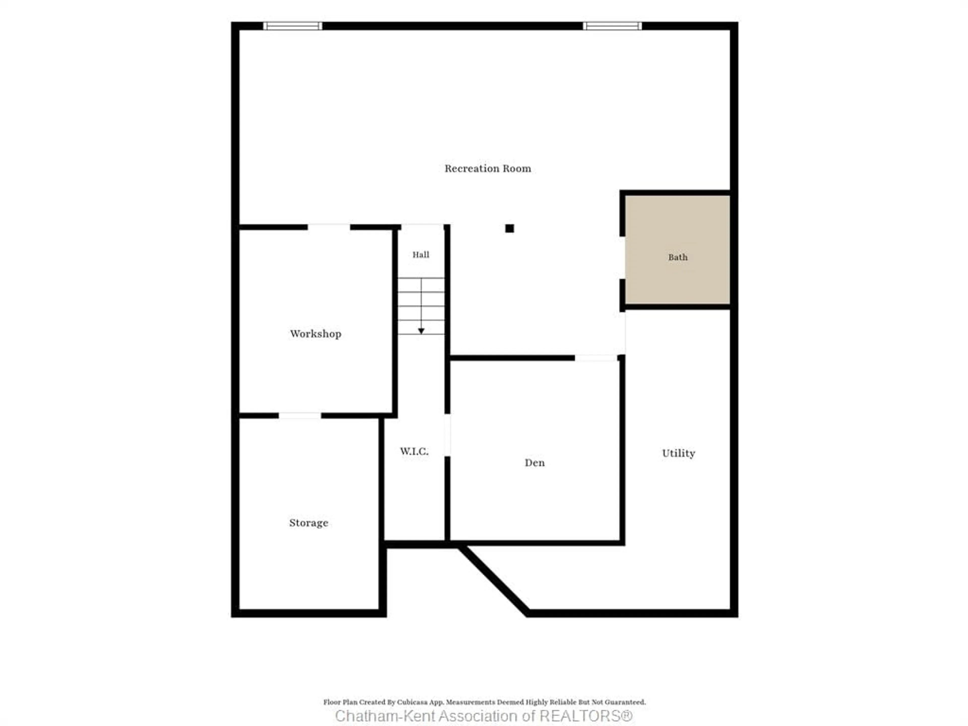 Floor plan for 154 Semenyn Ave #24, Chatham Ontario N7L 3S1