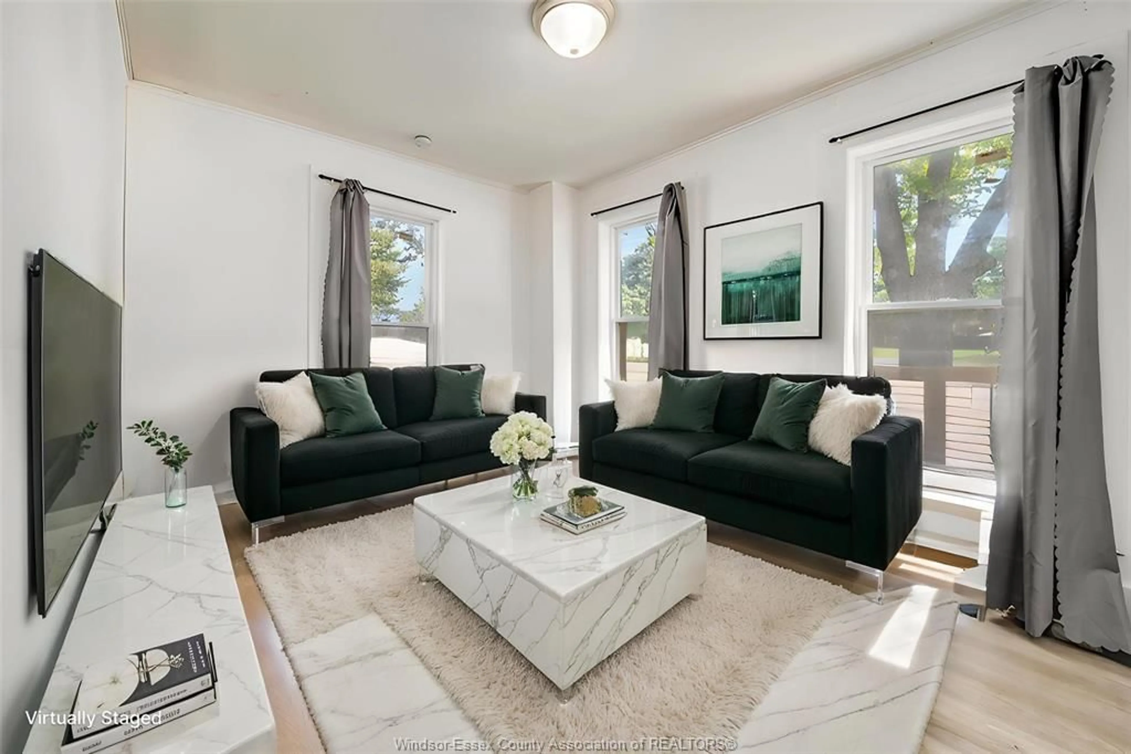 Living room with furniture, unknown for 3080 SANDWICH St, Windsor Ontario N9C 1A4
