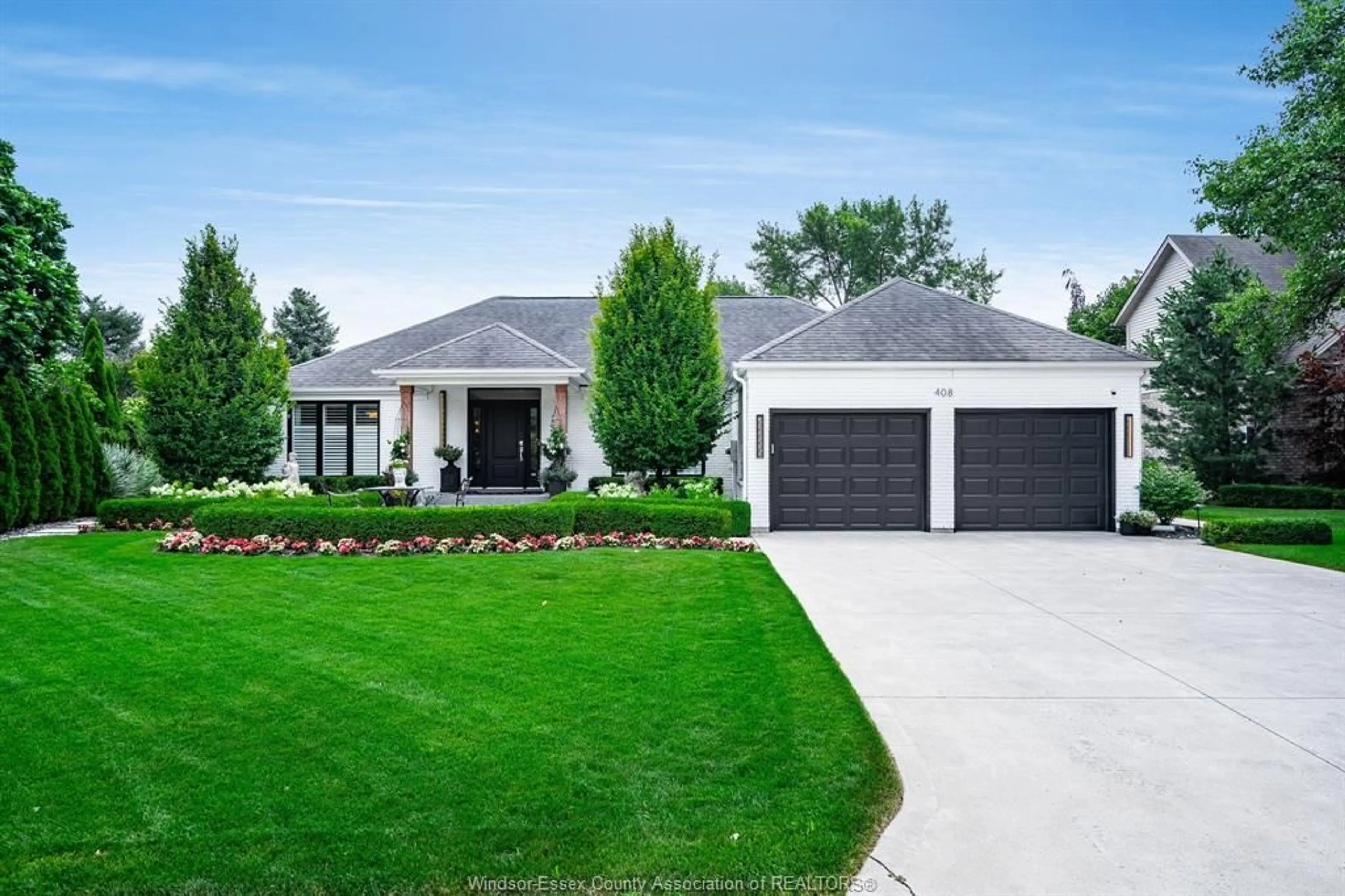 Home with vinyl exterior material, street for 408 Pentilly, Tecumseh Ontario N8N 4L6