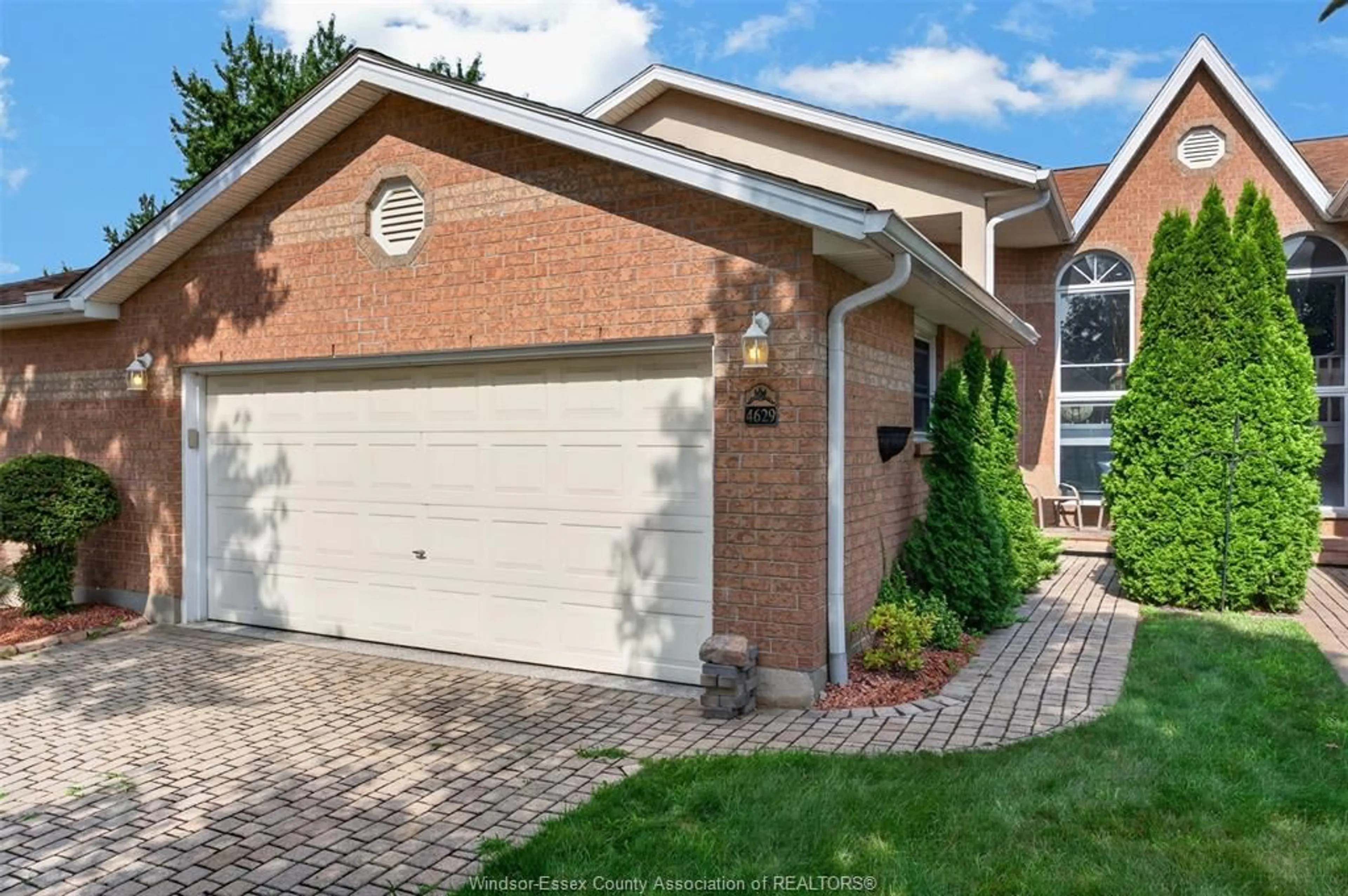 Home with brick exterior material, street for 4629 EAGLE Cres, Windsor Ontario N9G 2N6